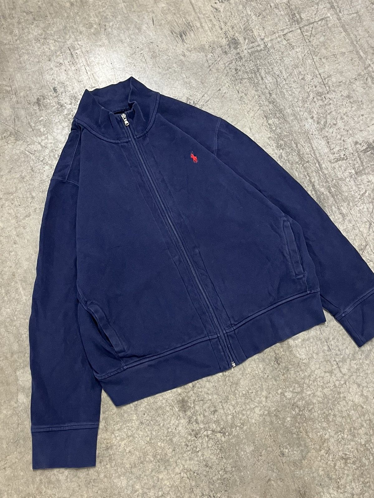 Polo Ralph Lauren × Vintage Polo Ralph Lauren vintage zip up sweatshirt preppy hype fall Size US XXL / EU 58 / 5 - 4 Thumbnail