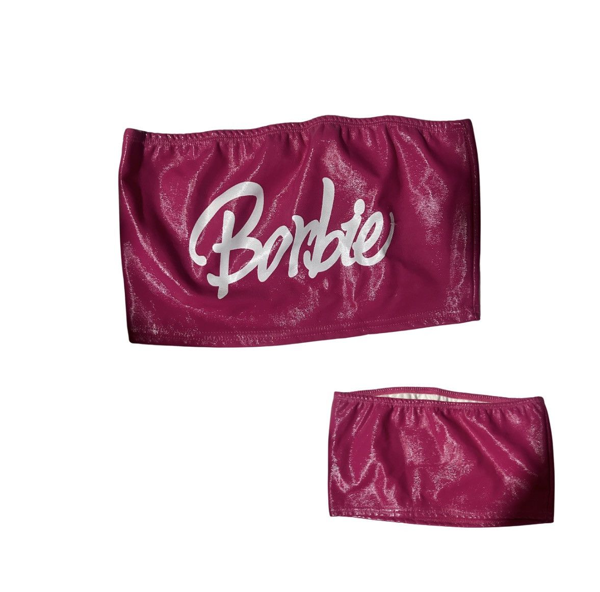 Other Pink leather boob tube small Size S / US 4 / IT 40 - 1 Preview