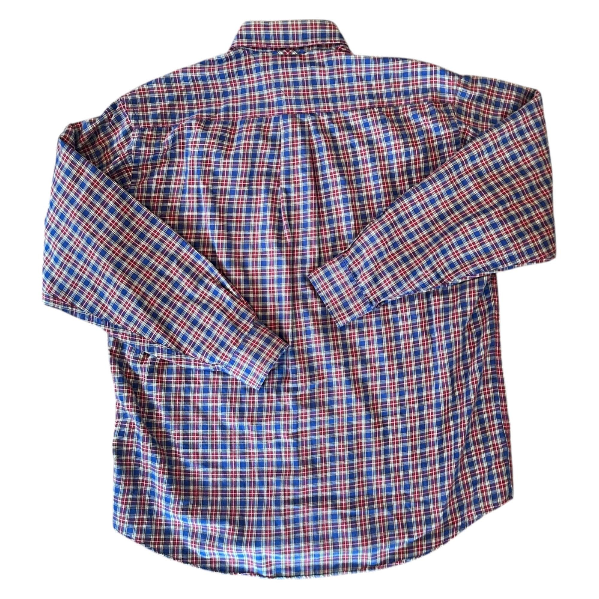 Tommy Hilfiger Vintage Tommy Hilfiger 90's Micro Plaid Button Down Shirt M Size US M / EU 48-50 / 2 - 7 Thumbnail