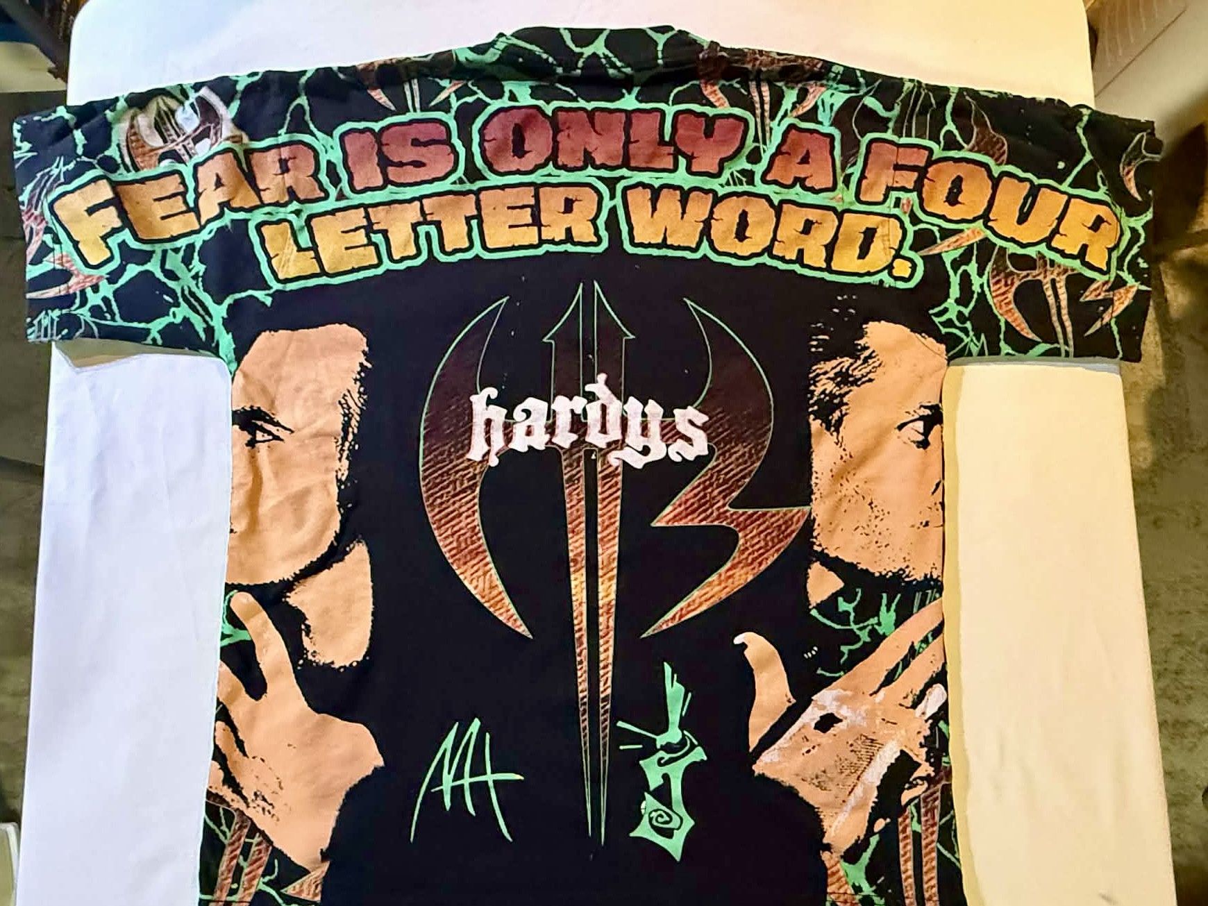 Other Vante x Hardy Boyz "Fear is a 4 Letter Word" Graphic Tee Size US L / EU 52-54 / 3 - 6 Thumbnail