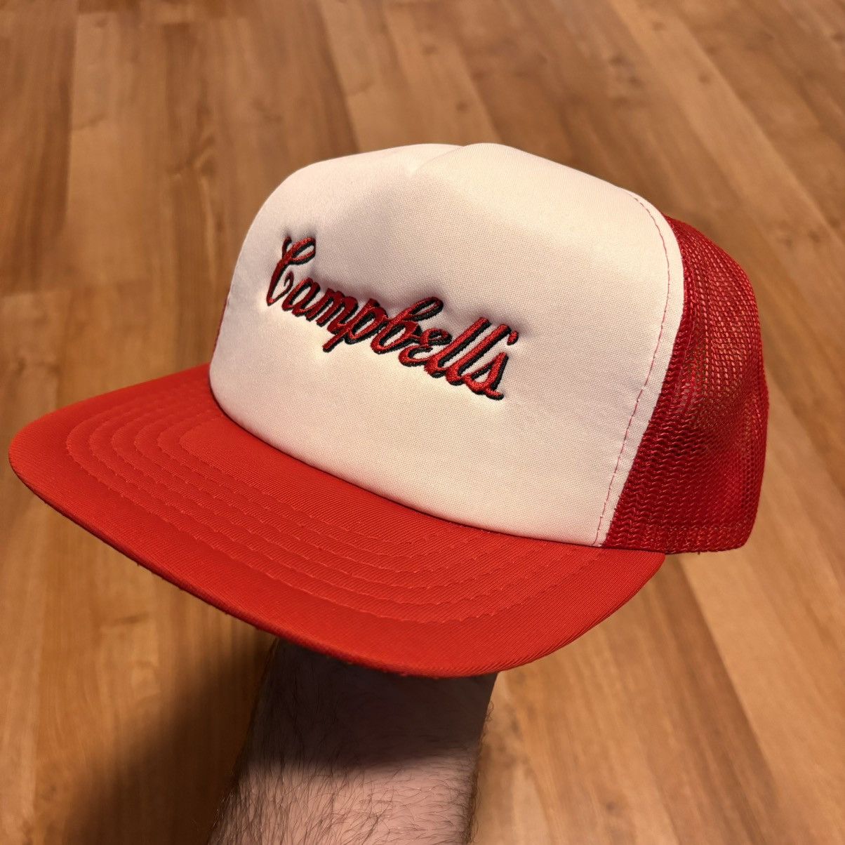 Vintage Vintage Campbells Trucker Hat Size ONE SIZE - 2 Thumbnail