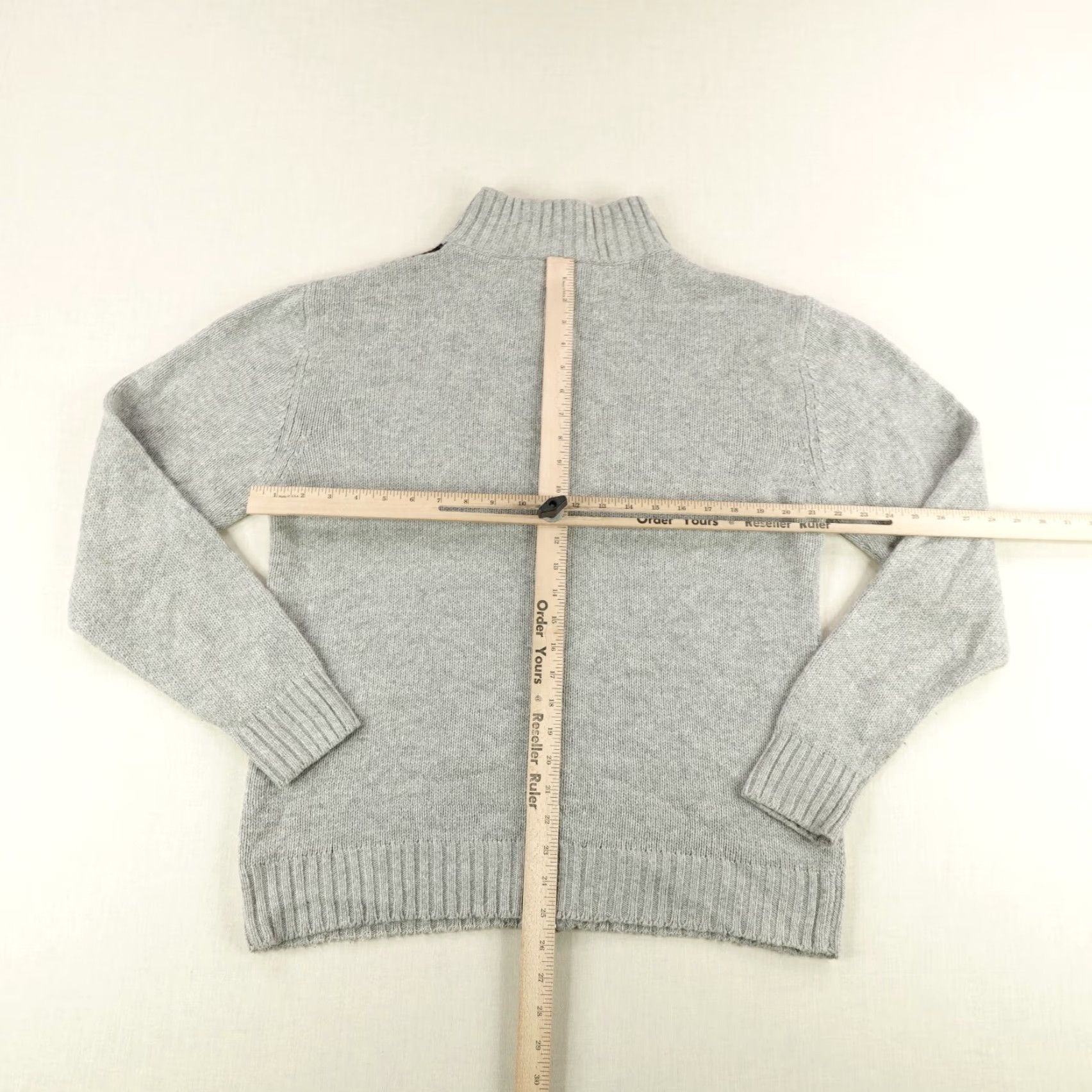 Paul & Shark VINTAGE Paul & Shark Sweater Full Zip Casual Mens 2XL Wool Gray Argyle 90s Outdoor Size US XXL / EU 58 / 5 - 7 Thumbnail