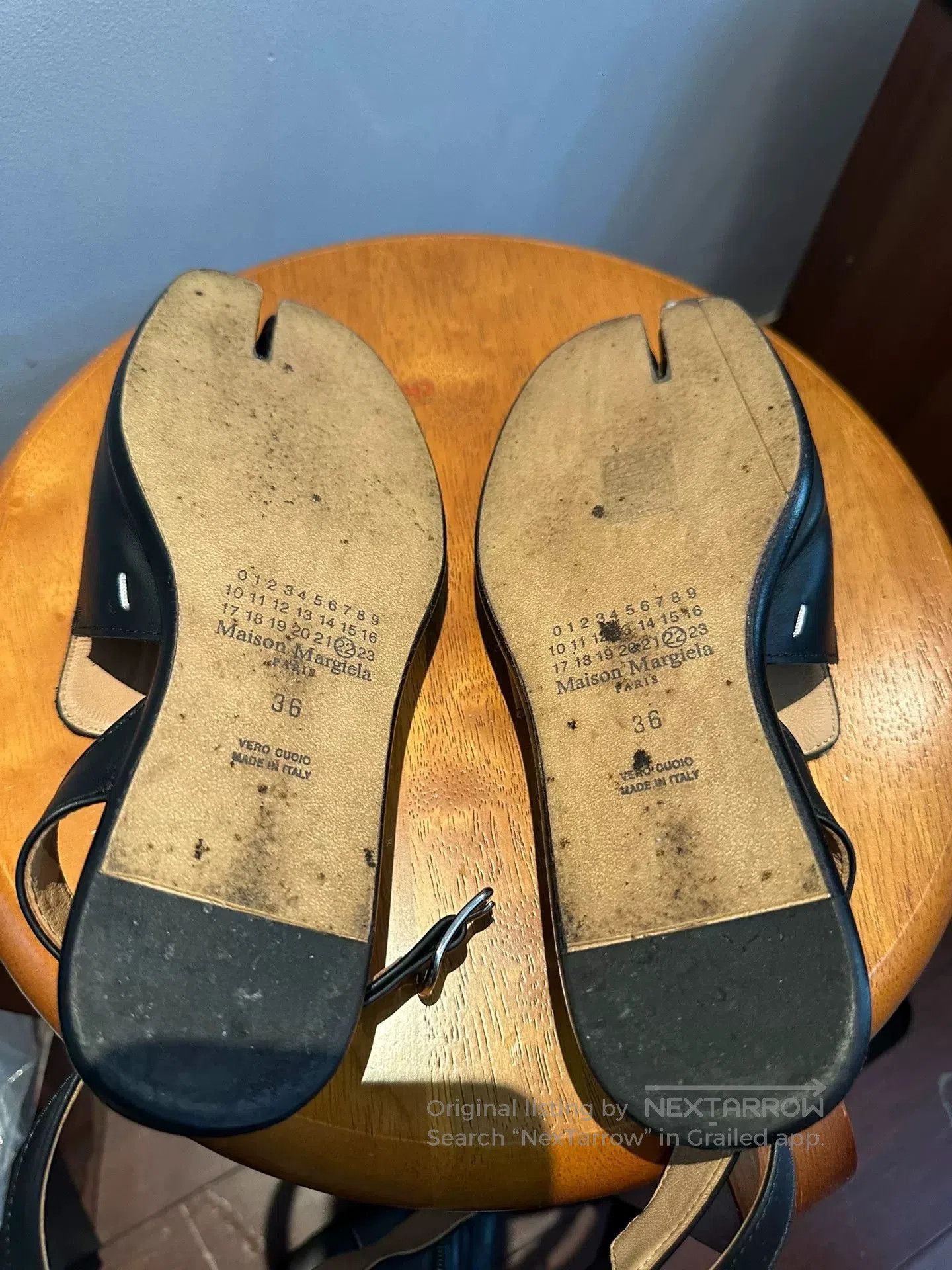 Maison Margiela Maison Margiela Black Split. Size US 6 / IT 36 - 3 Thumbnail