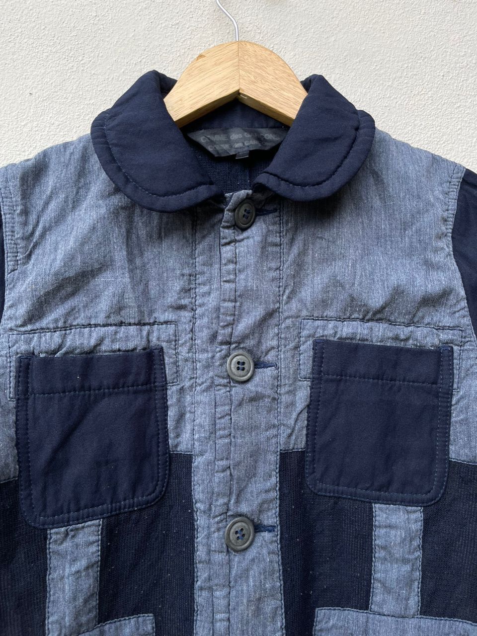 Comme des Garcons × Designer × Japanese Brand AD2010 Comme Des Garcons Patchwork Boro Jacket Size XS / US 0-2 / IT 36-38 - 5 Thumbnail