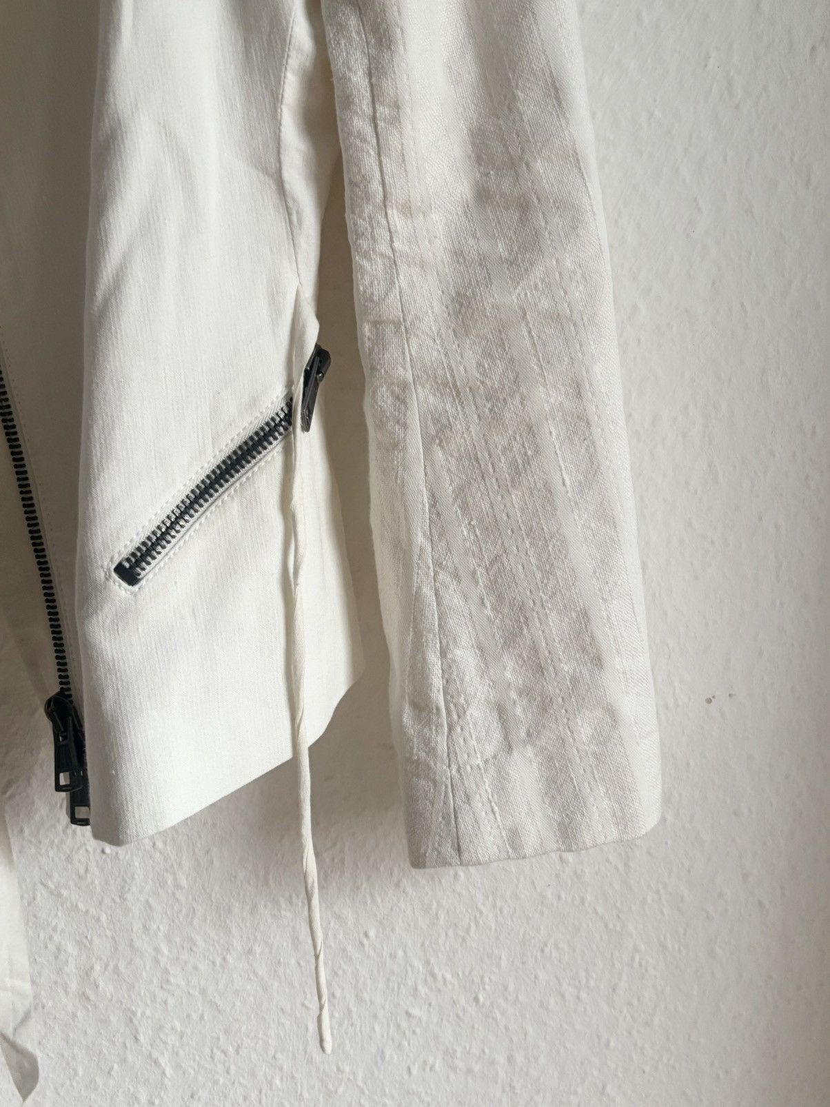 Ann Demeulemeester Ann Demeulemeester early 00s White Blazers Size XS / US 0-2 / IT 36-38 - 10 Thumbnail