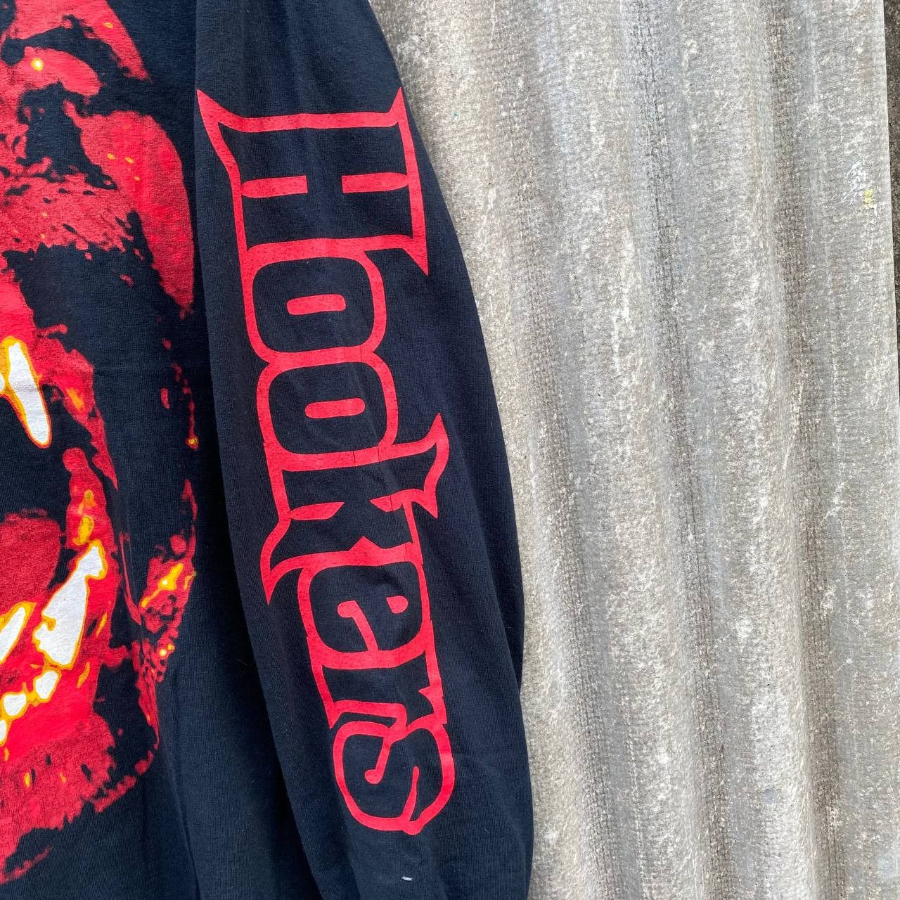 Band Tees × Vintage Vintage Chainsaw Hookers Band Long Sleeve Tee Size US XL / EU 56 / 4 - 5 Thumbnail