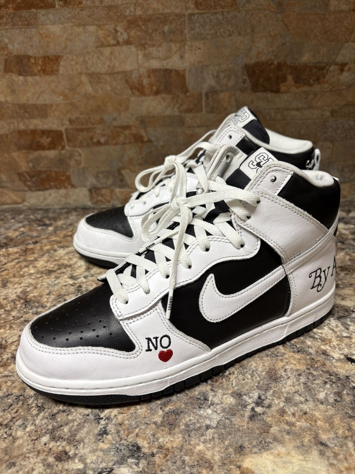 Nike × Supreme Nike SB X Supreme Dunk High By Any Means Stormtrooper Sz 8 Size US 8 / EU 41 - 1 Thumbnail