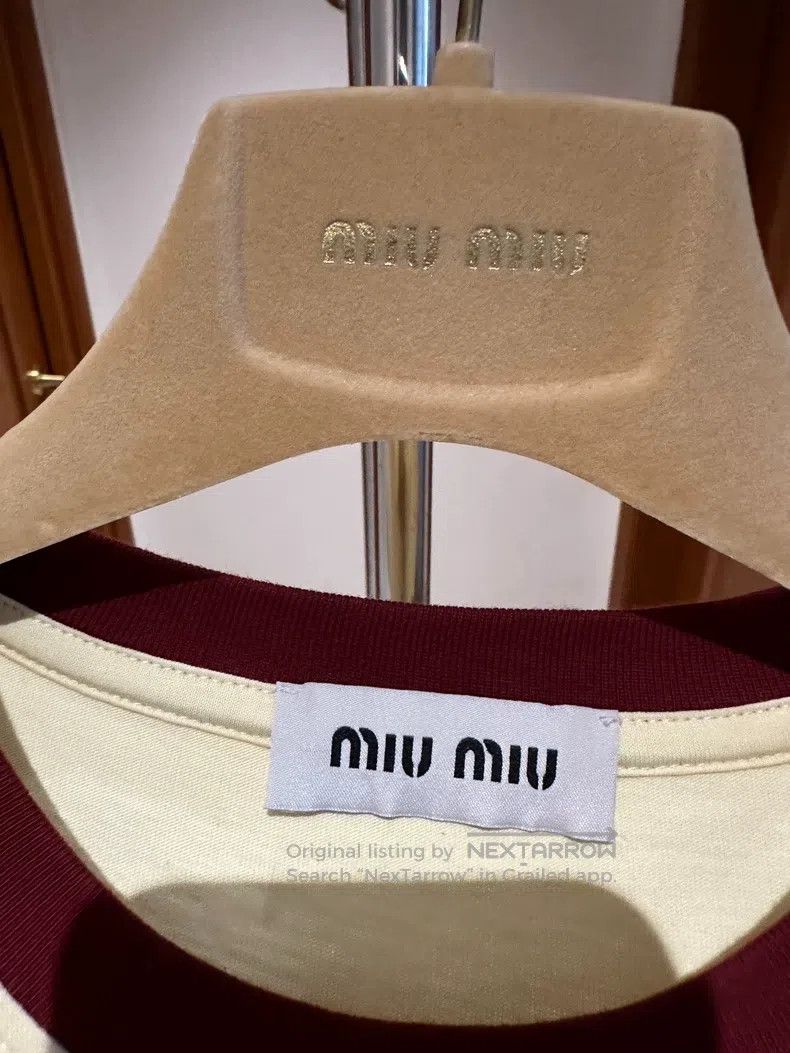 Miu Miu Miu Miu Size XS short sleeves Size XS / US 0-2 / IT 36-38 - 4 Thumbnail