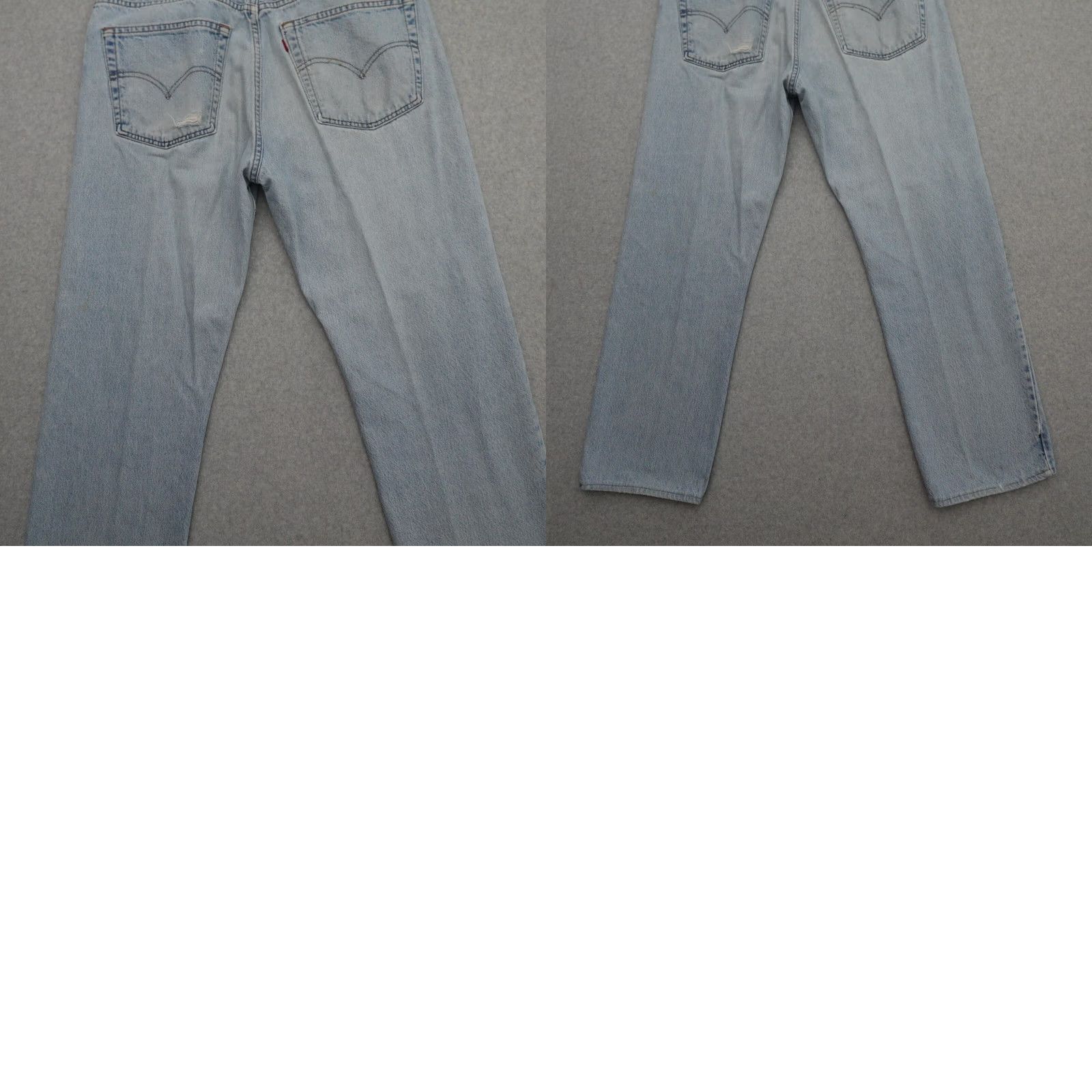 Levi's VTG Levi’s 505 Mens Jeans 38 (38X29) Light Blue Straight Denim 90s Blue Mens Size US 38 / EU 54 - 10 Thumbnail