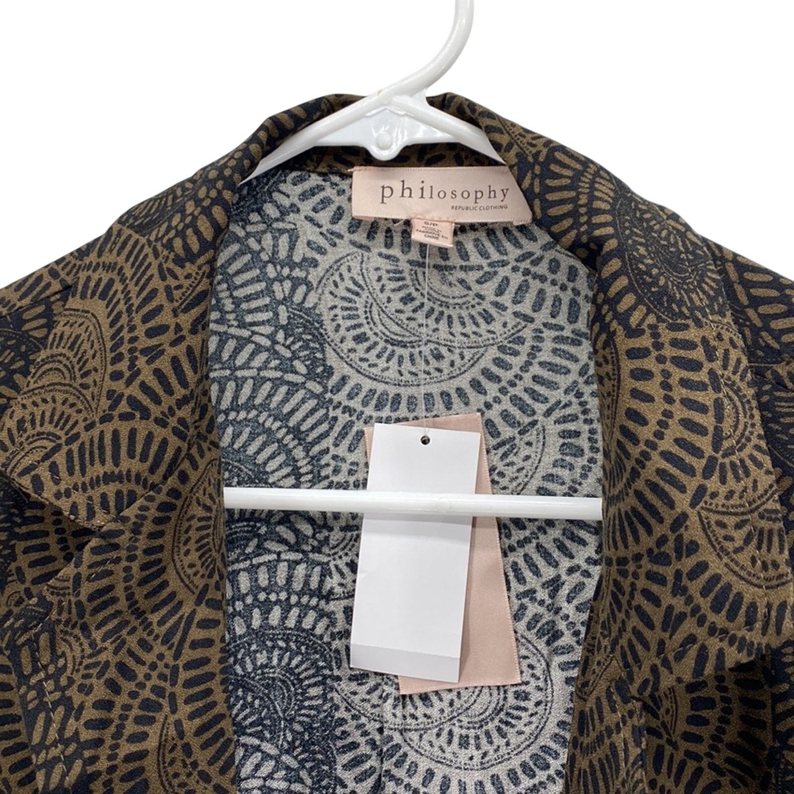 Other Philosophy Republic Clothing Brown Medallion Cardigan size S Size S / US 4 / IT 40 - 4 Thumbnail