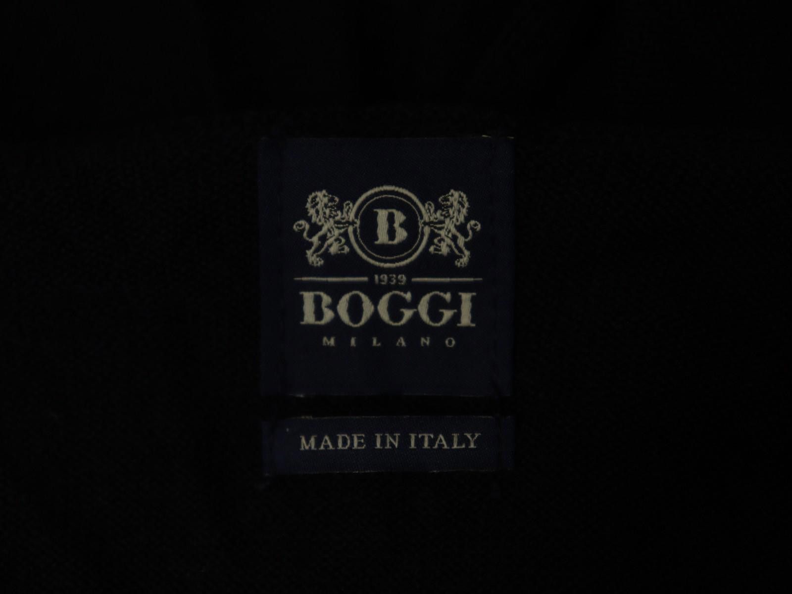 Designer Boggi Milano Navy 100% Wool V-Neck Cardigan Size XL Size XL / US 12-14 / IT 48-50 - 10 Thumbnail