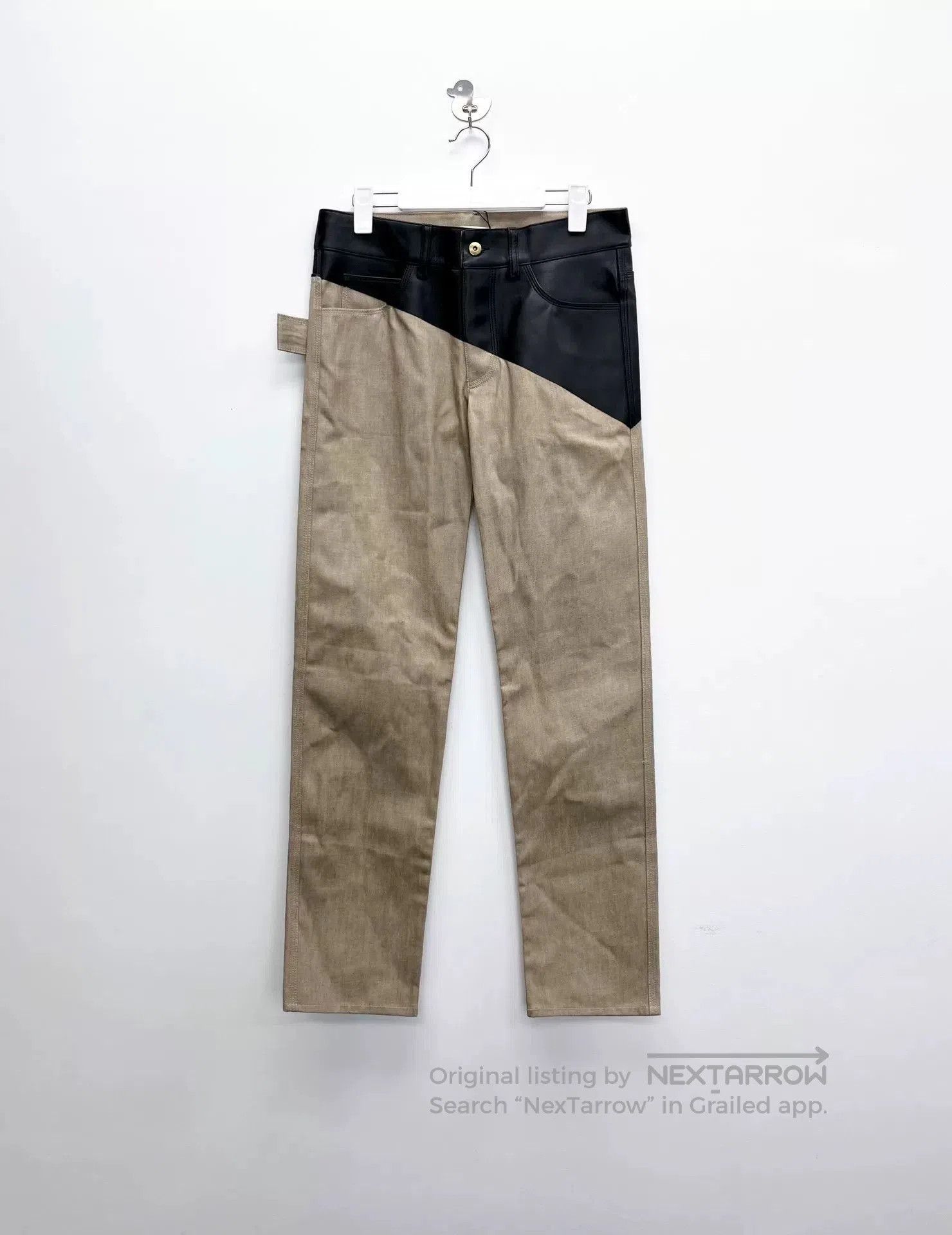 Bottega Veneta Bottega Veneta Khaki Leather Panel High. Size 37" - 1 Thumbnail