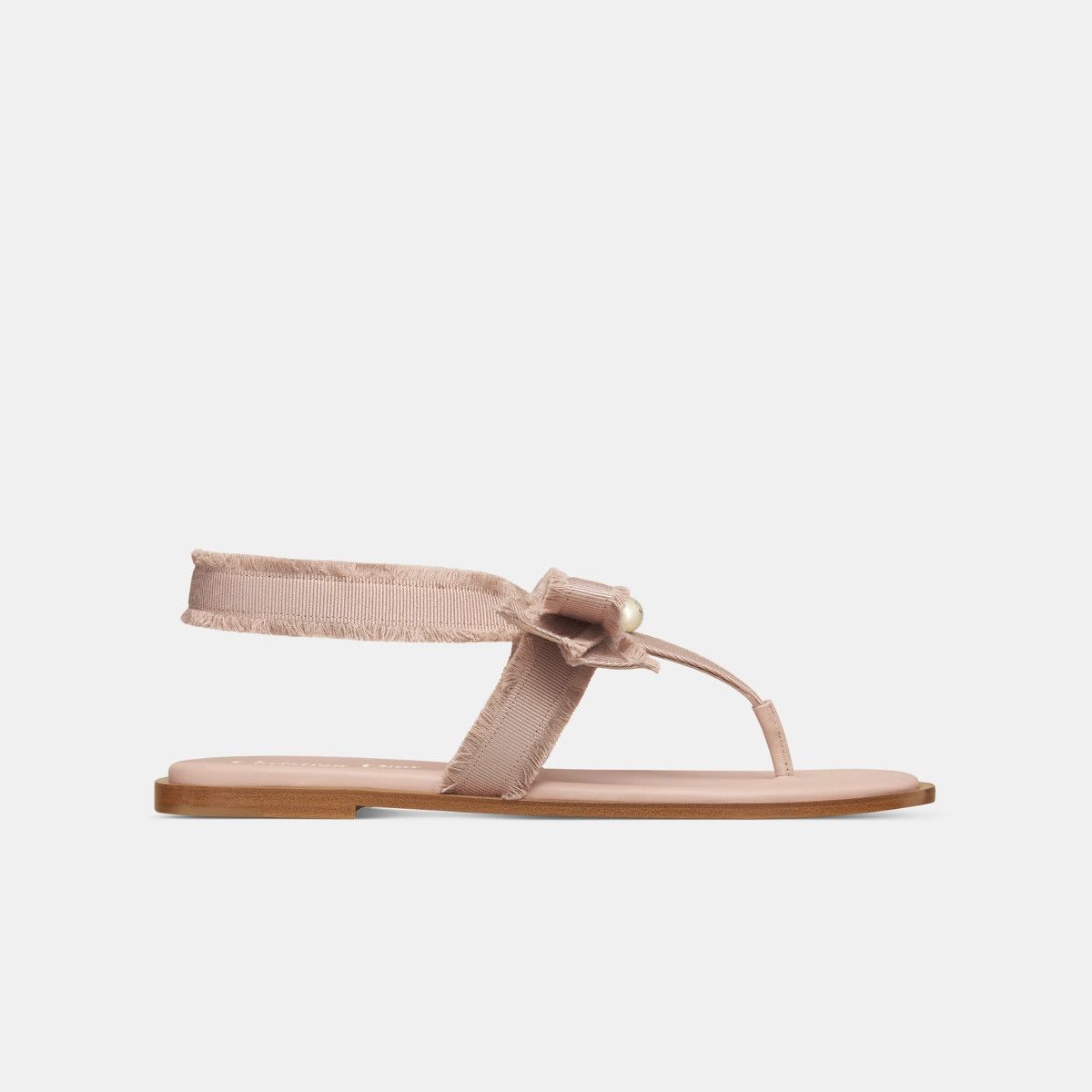 o1bcso1str0226 Diorable Thong Sandal in Beige/Nude