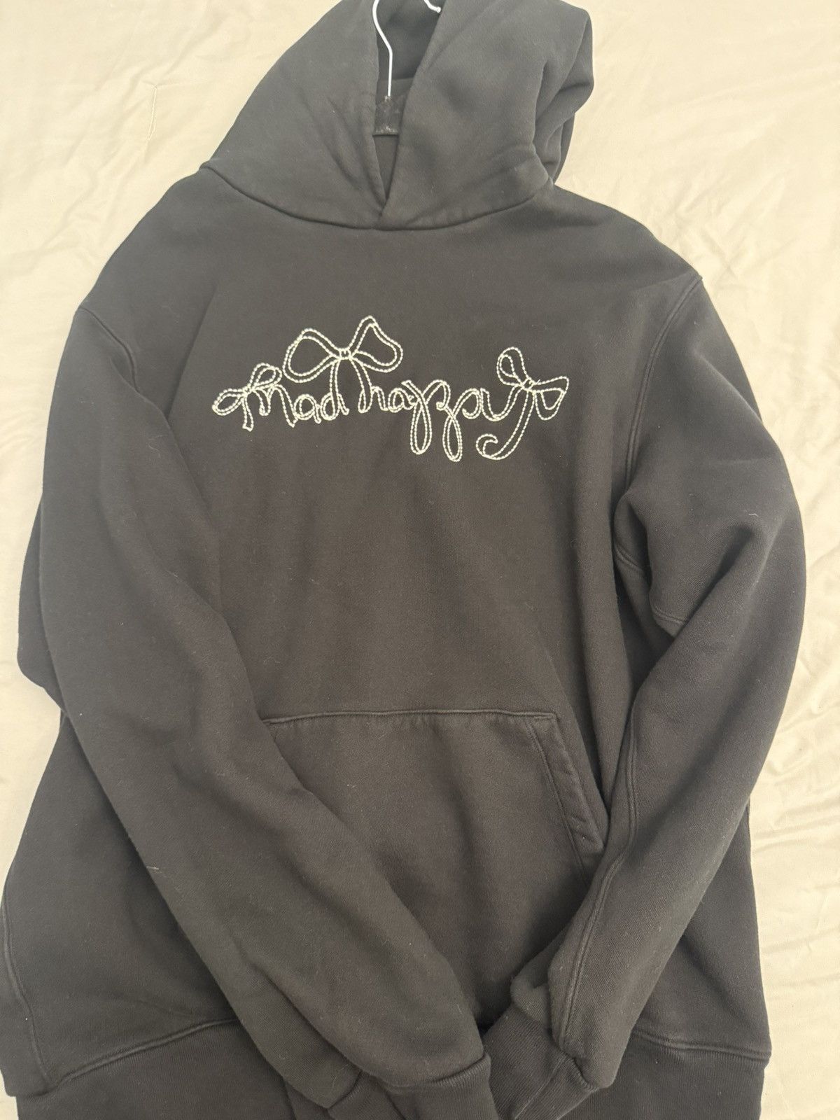 Madhappy Madhappy black bow fleece hoodie Size L / US 10 / IT 46 - 1 Thumbnail