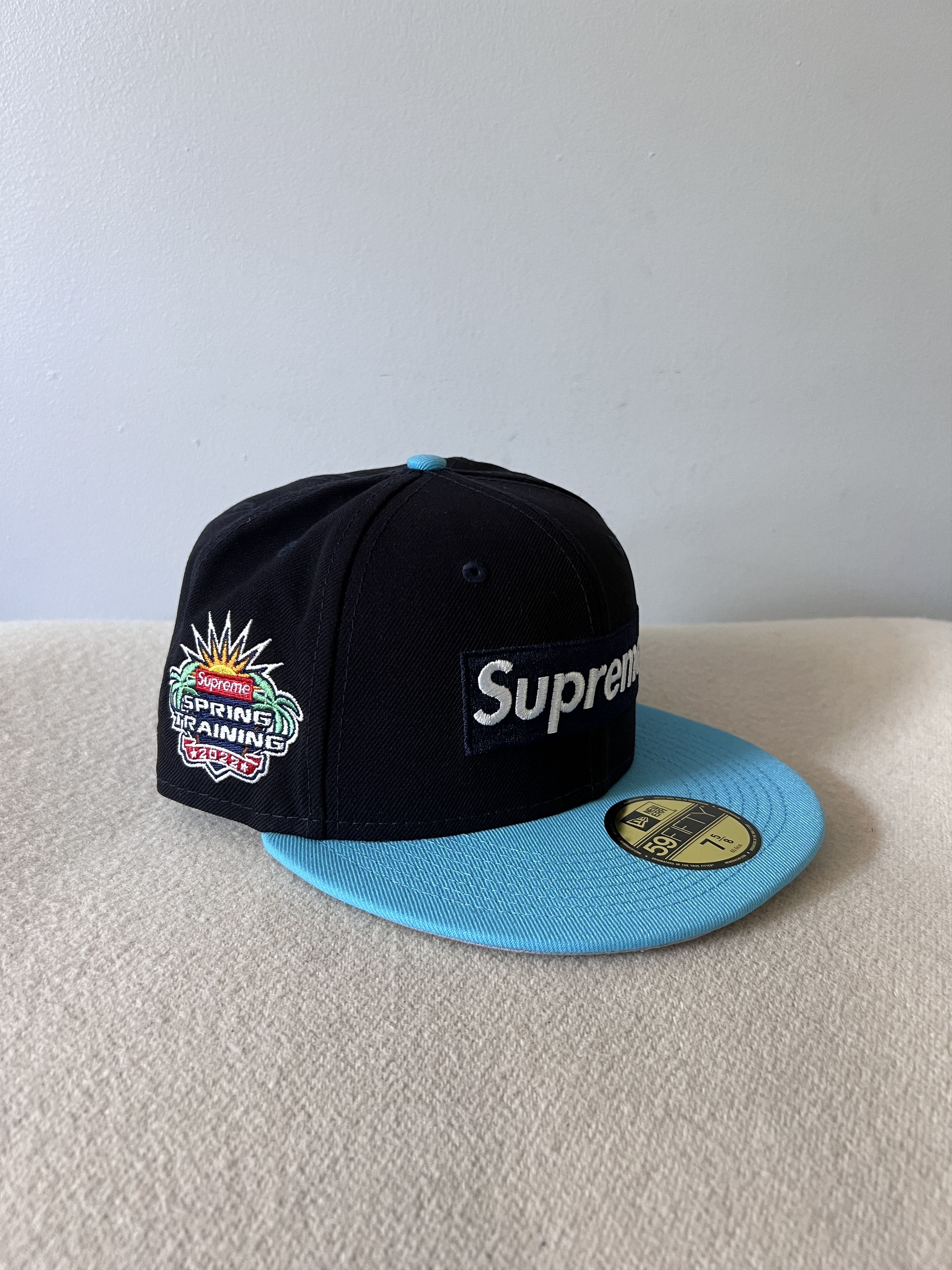 Streetwear × Supreme × Vintage 7 3/8 Supreme Multi S Logo