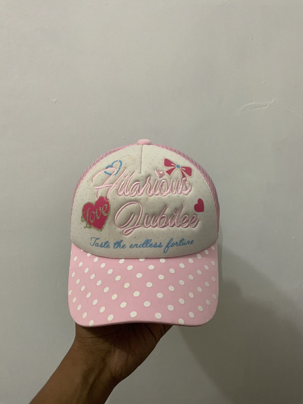Japanese Brand Love Pinky Trucker Hat Size ONE SIZE - 1 Thumbnail