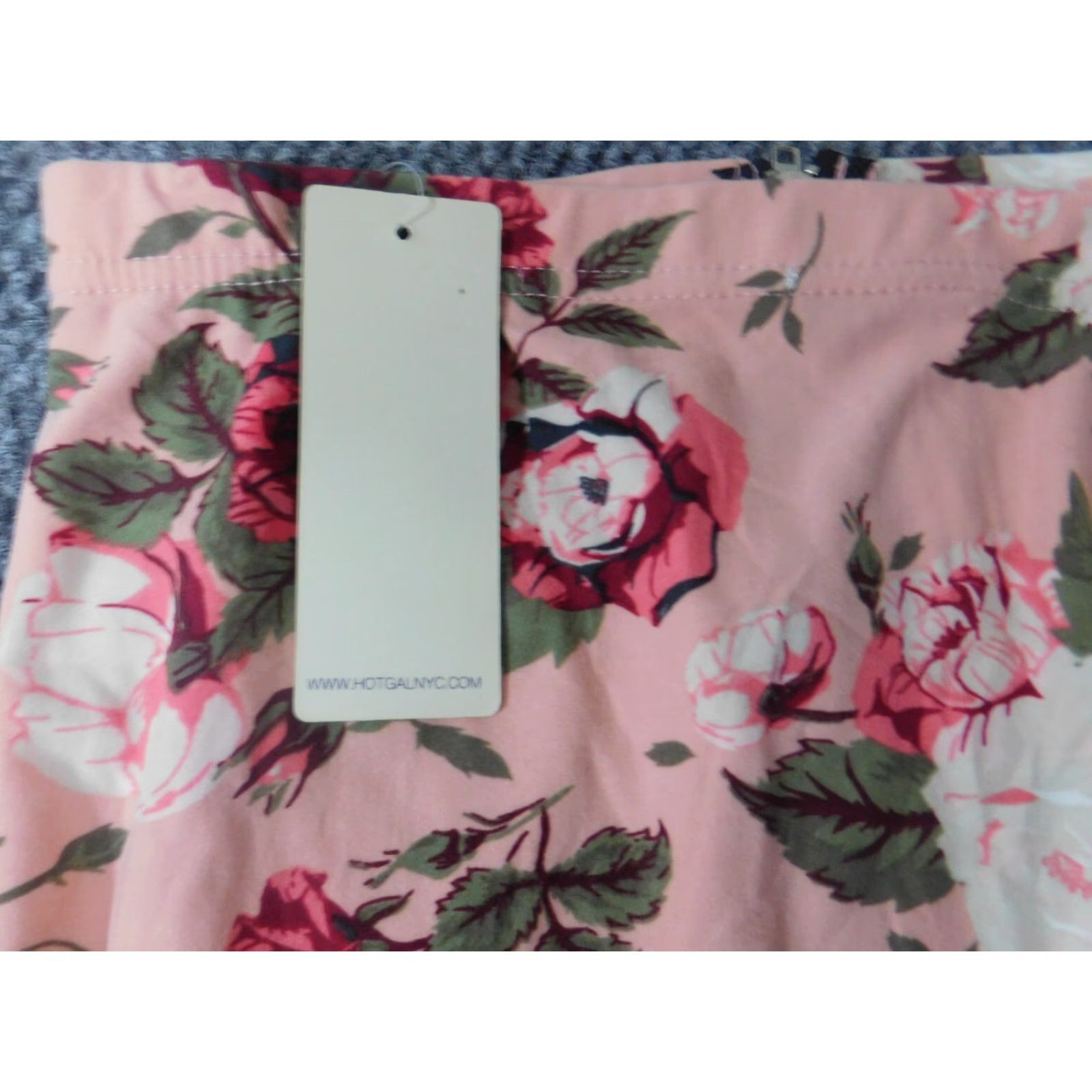 Pinko Hot Gal Skirt Womens Midi Pink Floral Zip Zipper Straight Pencil Lined Regular Size M Size 32" / US 10 / IT 46 - 6 Thumbnail