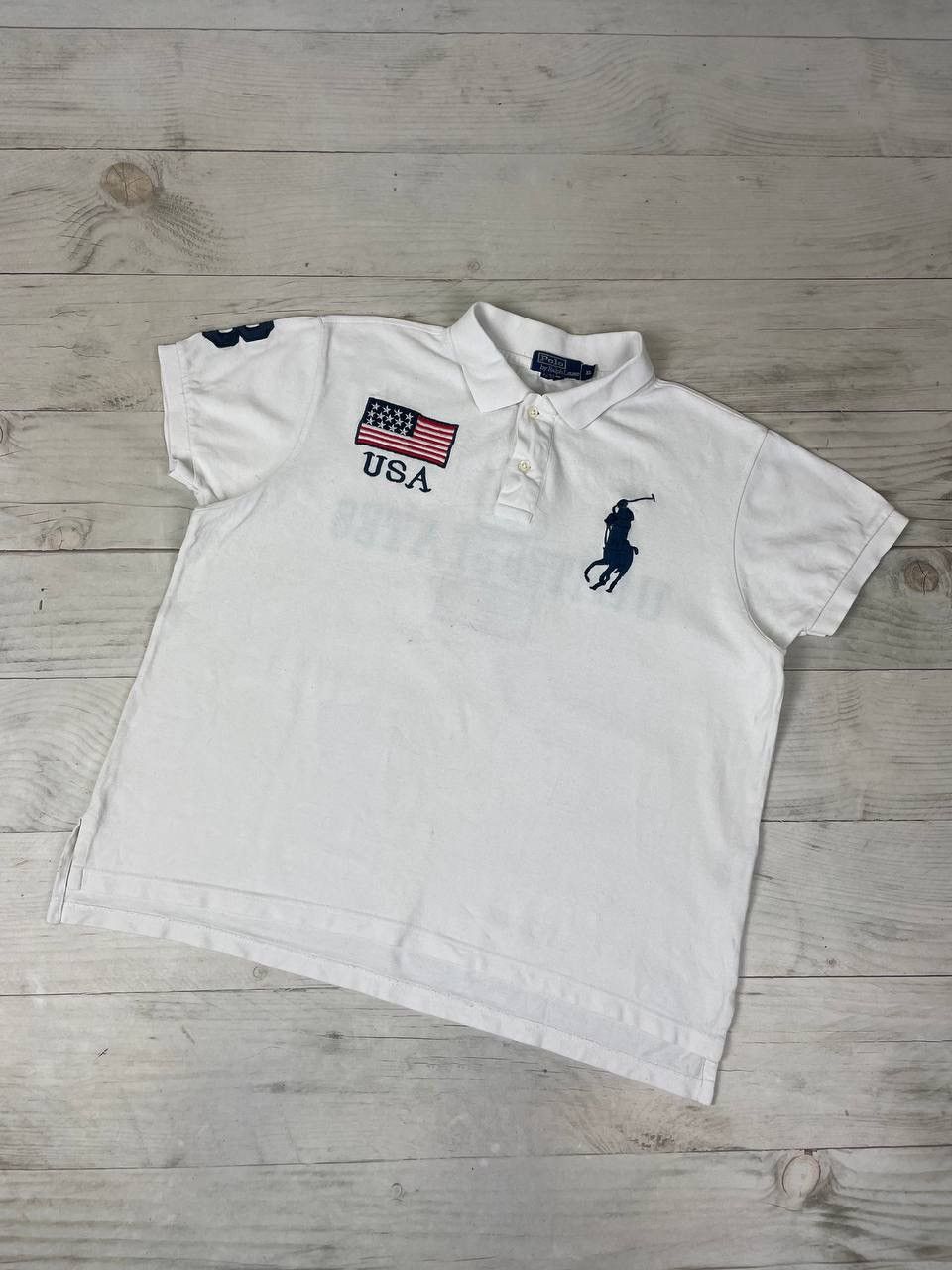 Polo Ralph Lauren Vintage Polo Ralph Lauren USA Polo Shirt Rugby Big ...