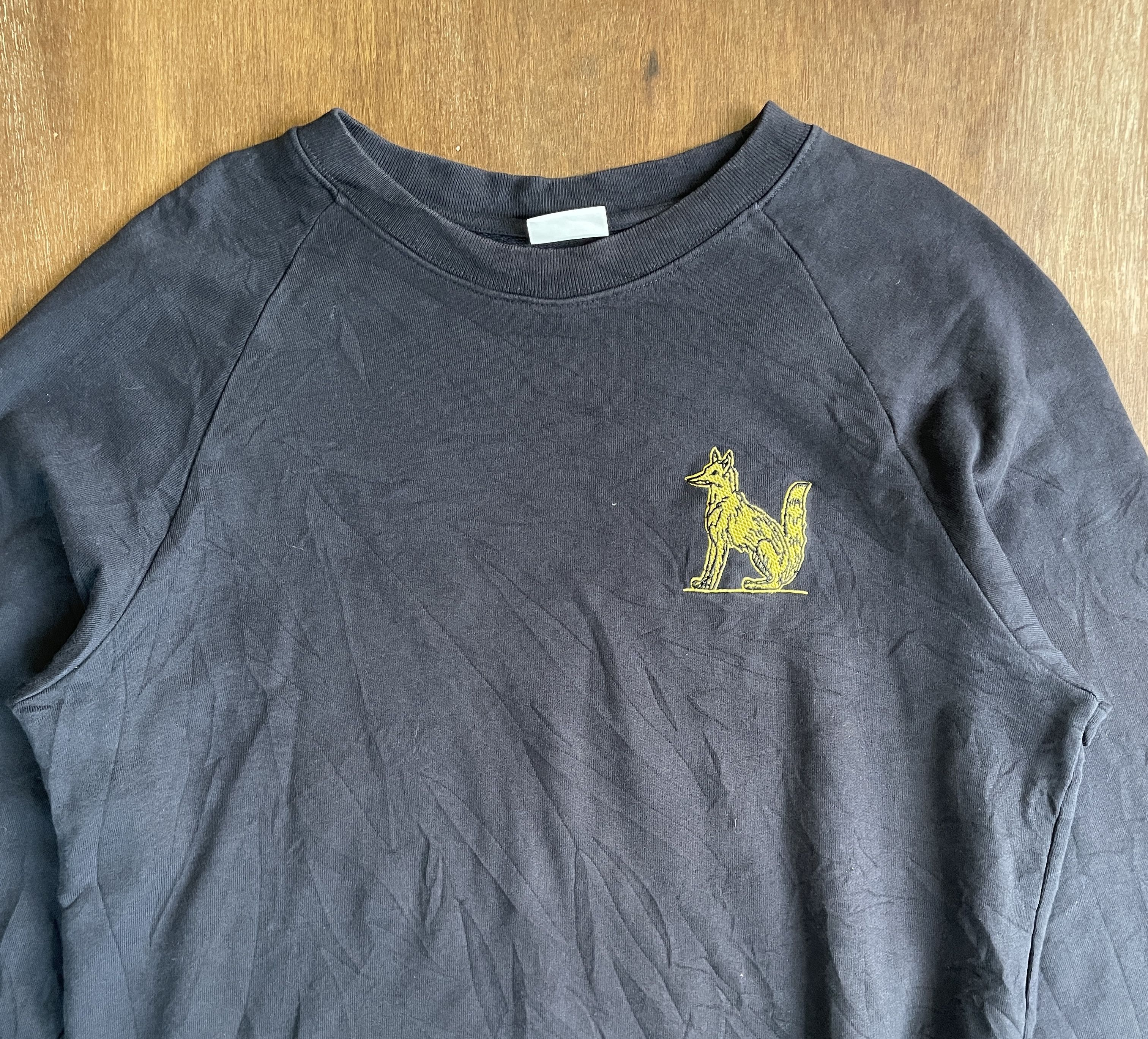 Dries Van Noten DRIES VAN NOTEN Wolf Logo Sweatshirt Size US M / EU 48-50 / 2 - 2 Thumbnail