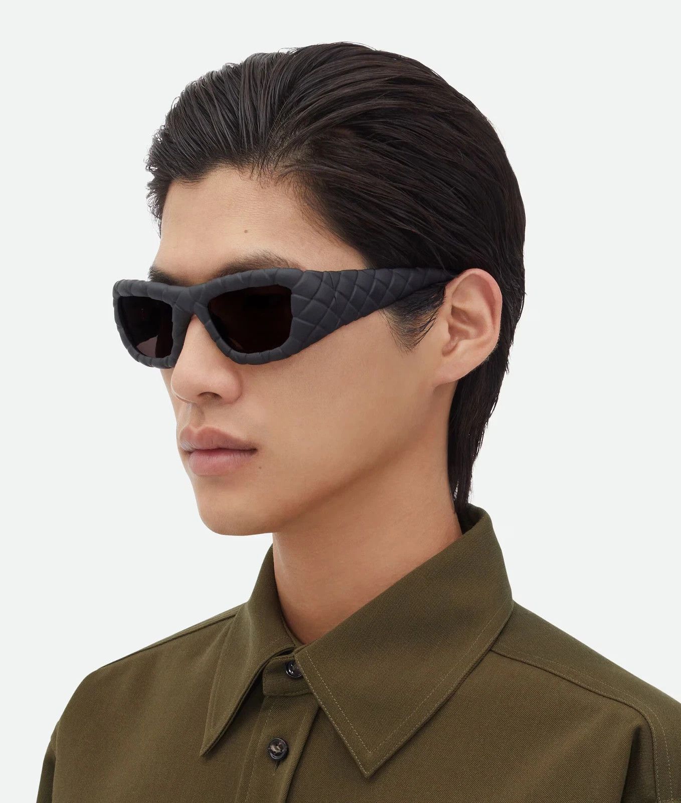 Bottega Veneta BOTTEGA VENETA 1303 Intrecciato BV1303S Rubber Mask 008 Size ONE SIZE - 8 Thumbnail