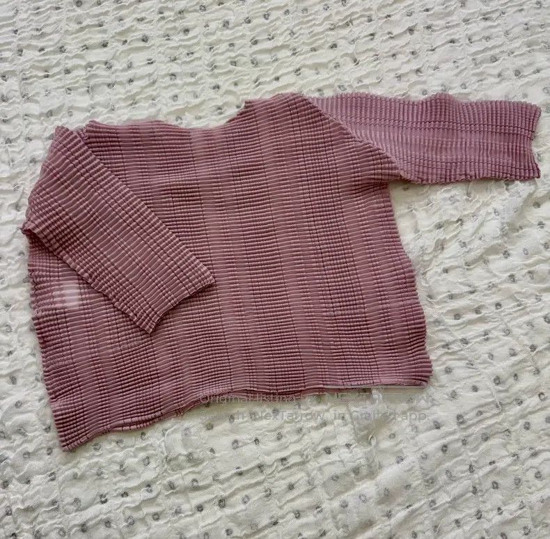 Issey Miyake Issey Miyake Pink Bubble Top Size M / US 6-8 / IT 42-44 - 2 Thumbnail