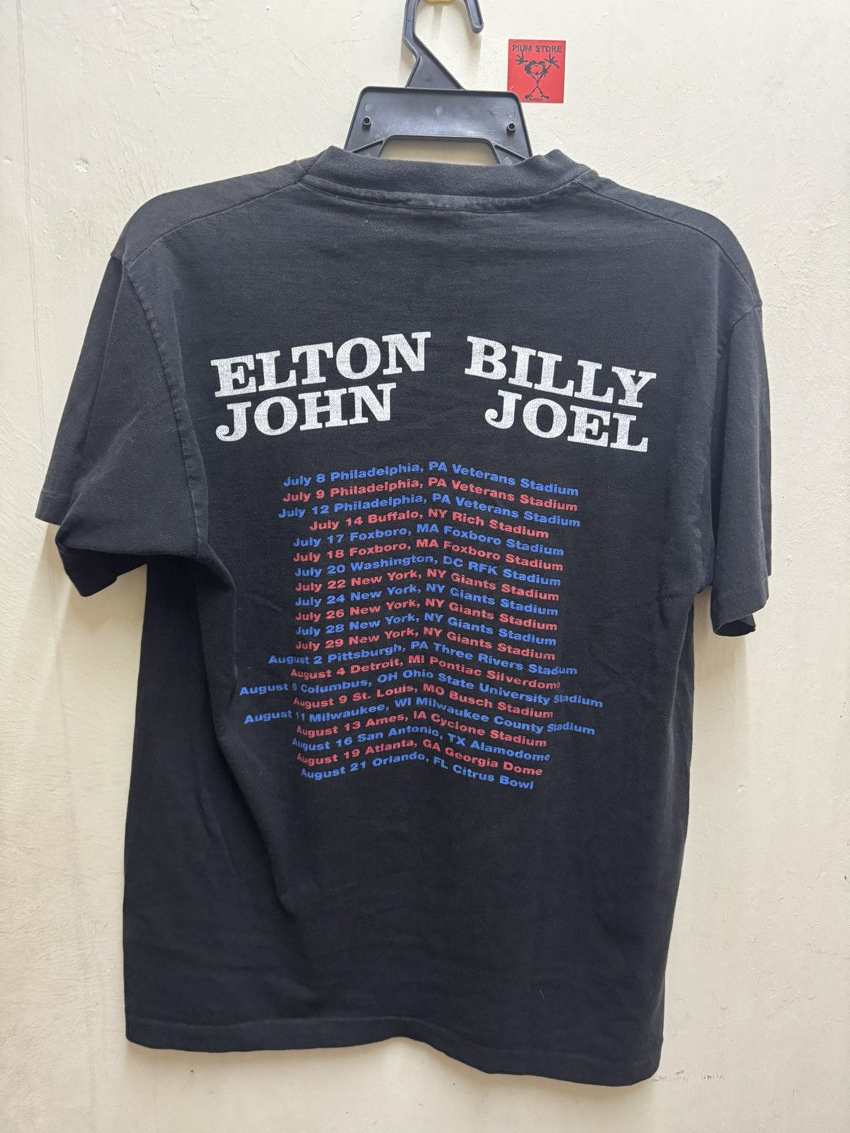 Band Tees × Vintage Vintage Elton John Billy Joel Size US L / EU 52-54 / 3 - 3 Thumbnail