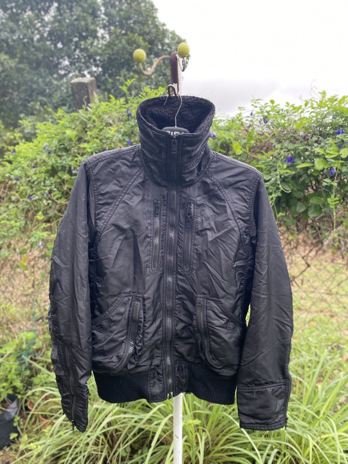 Japanese Brand 2000'S G.O.A MULTI ZIPPED FUR JACKET Size US M / EU 48-50 / 2 - 4 Thumbnail