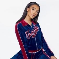Jaded London Jaded London Y2K co-ords zip up velour cropped pullover Size M / US 6-8 / IT 42-44 - 3 Thumbnail