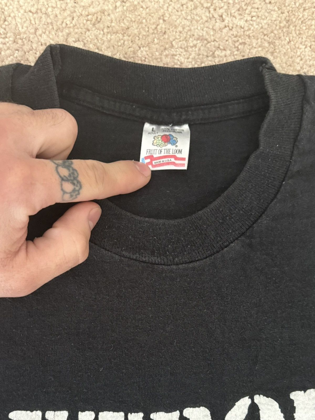 Vintage Rare Vintage Detroit Tee Size US L / EU 52-54 / 3 - 2 Thumbnail