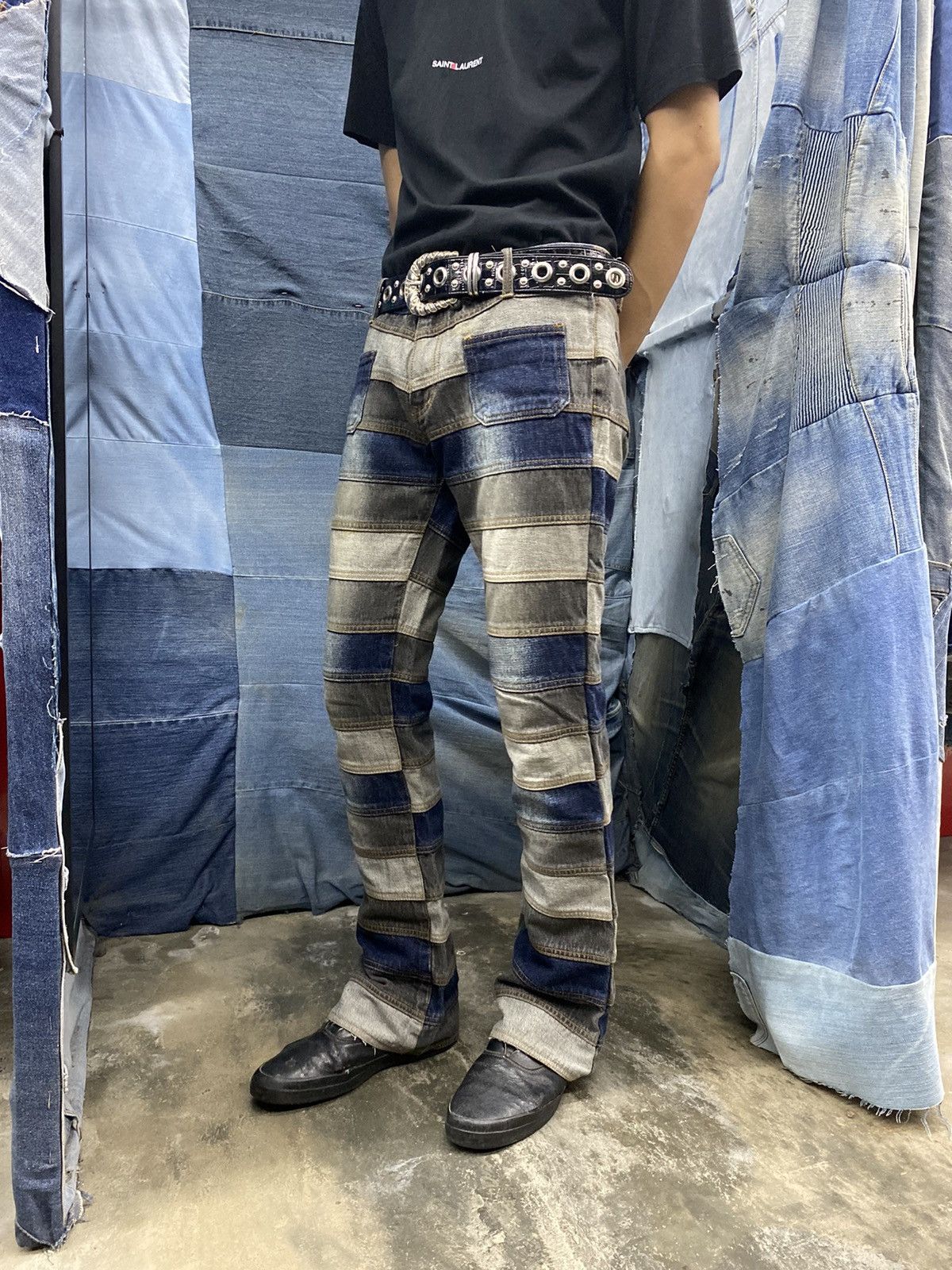 Hysteric Glamour × If Six Was Nine × Japanese Brand japanese flare haggy denim jeans like hysterics Size US 28 / EU 44 - 20 Thumbnail