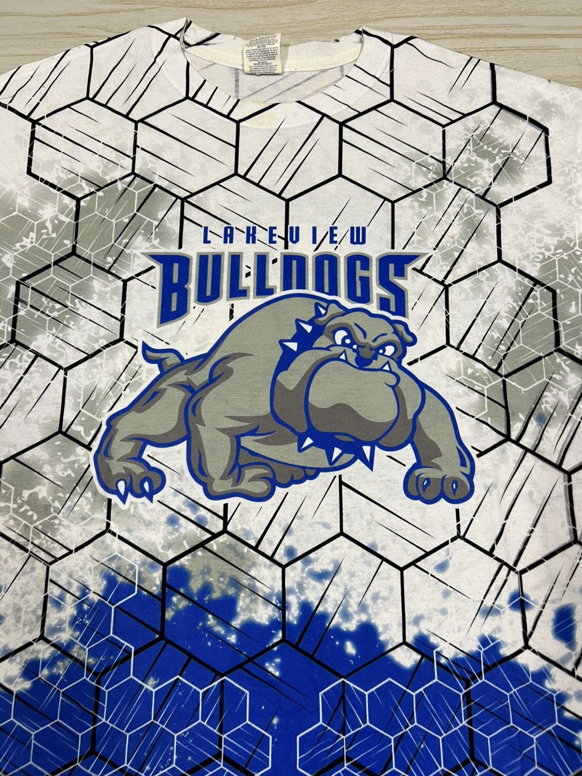 Other Lake View Bulldogs Over Print T-shirt Size US M / EU 48-50 / 2 - 2 Thumbnail