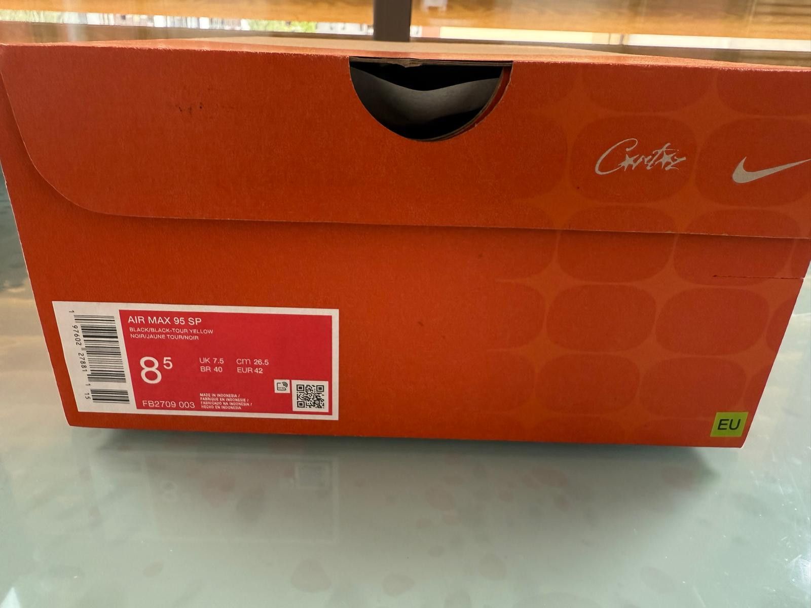 Corteiz × Nike Nike Air Max 95 black–LIMITED EDITION–Nike x Corteiz–new Size US 8.5 / EU 41-42 - 7 Thumbnail