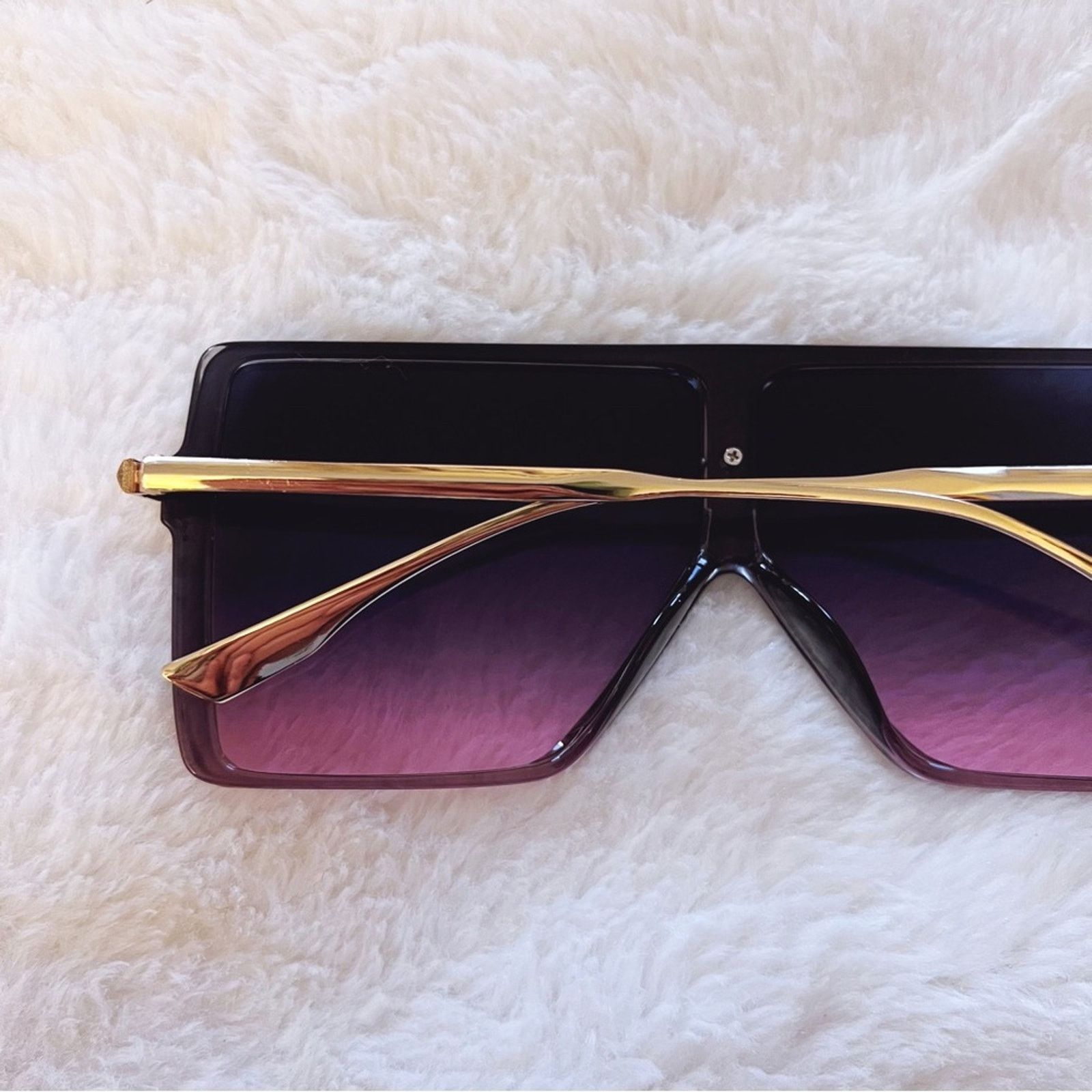 Other Ariel Blue & Pink Rectangle Full Frame Sunglasses Size ONE SIZE - 11 Thumbnail