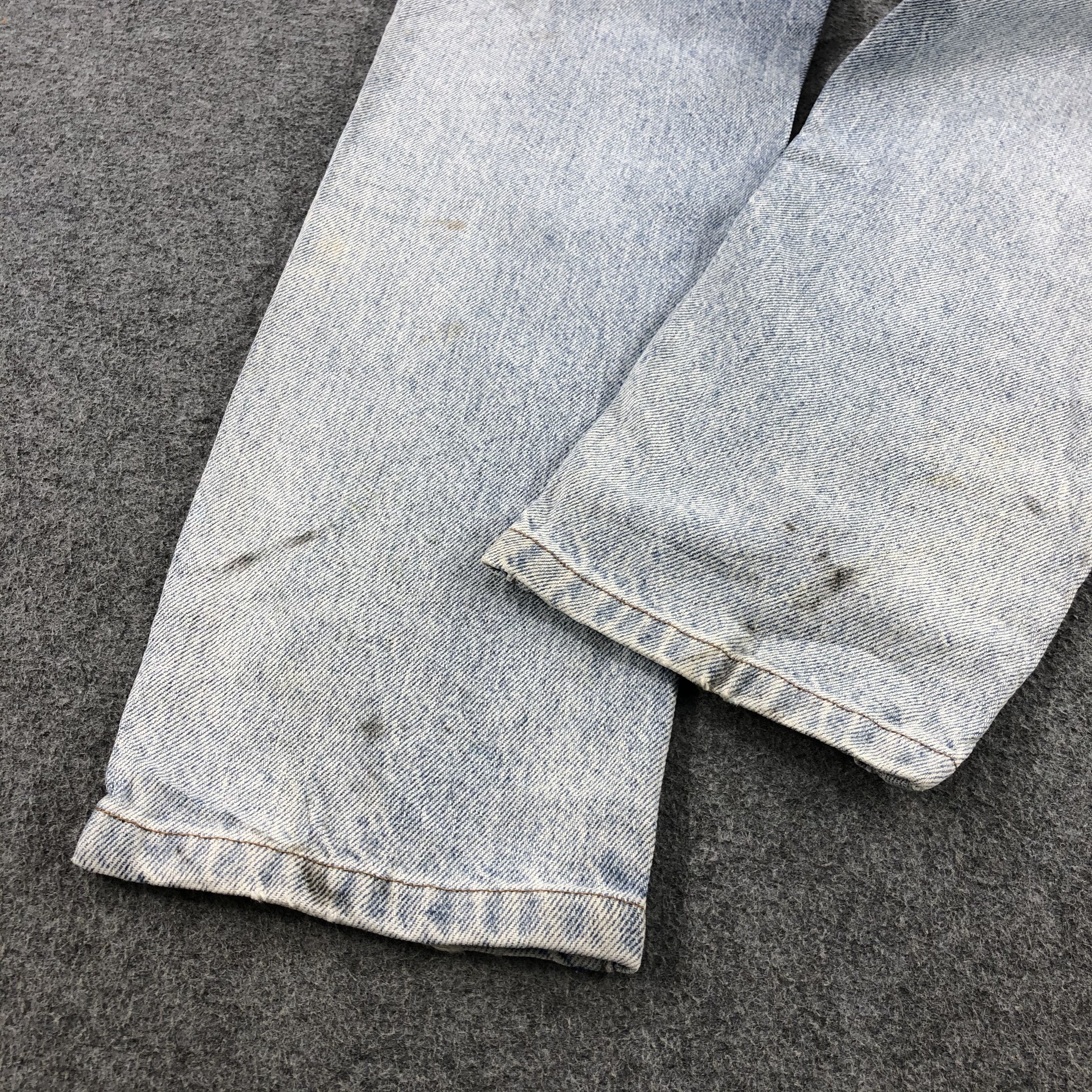 Levi's × Vintage Vintage 90s Light Wash Levis 505 Jeans-JM1931 Size US 26 / EU 42 - 5 Thumbnail