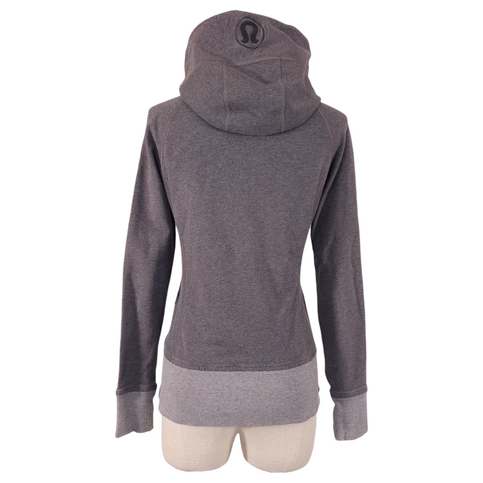 Lululemon Lululemon Scuba Hoodie Stretch Gray Sz 4 Size S / US 4 / IT 40 - 4 Thumbnail