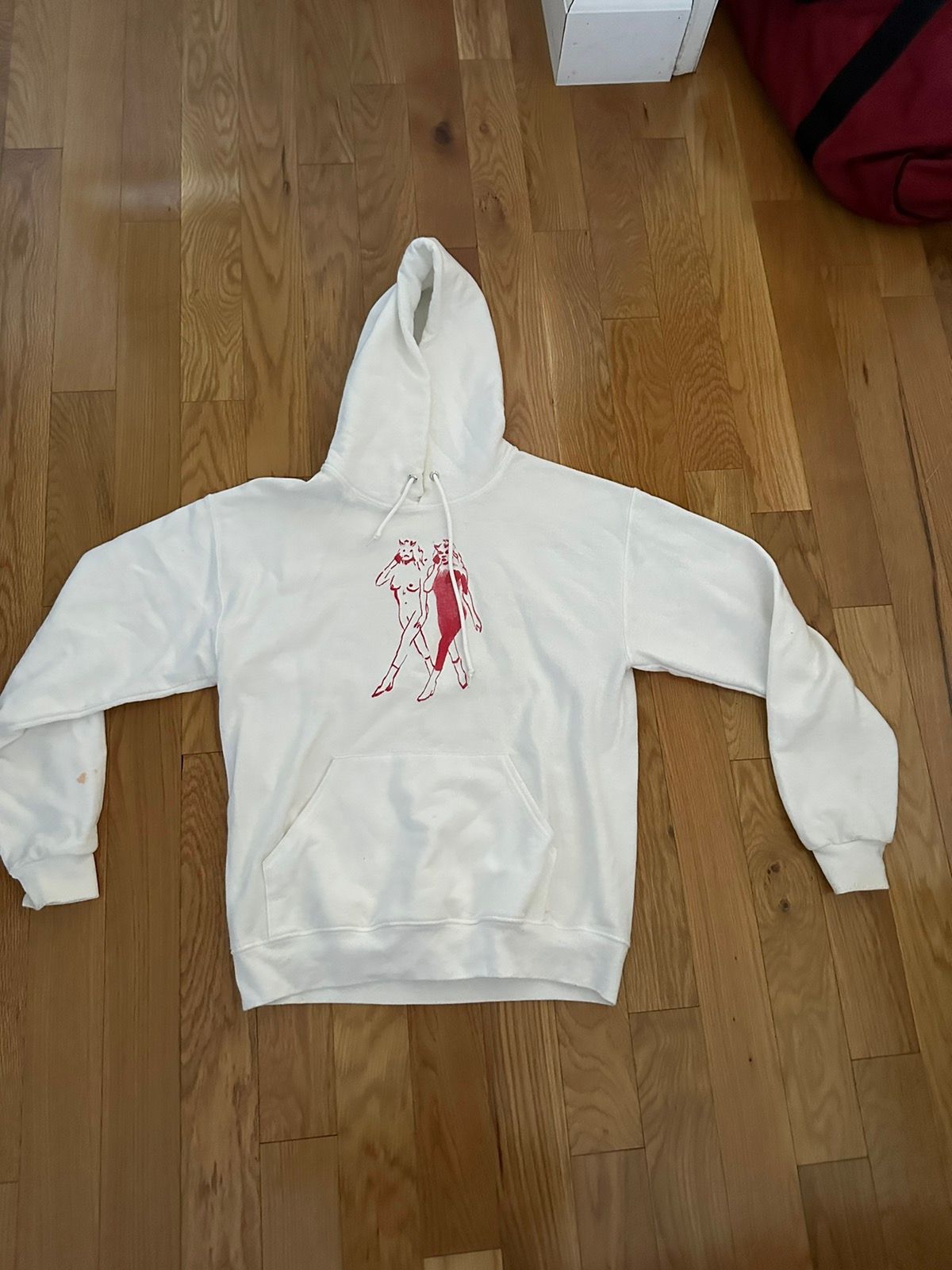 Pre-owned Born From Pain Trex Global Exclusive Hoodie In White