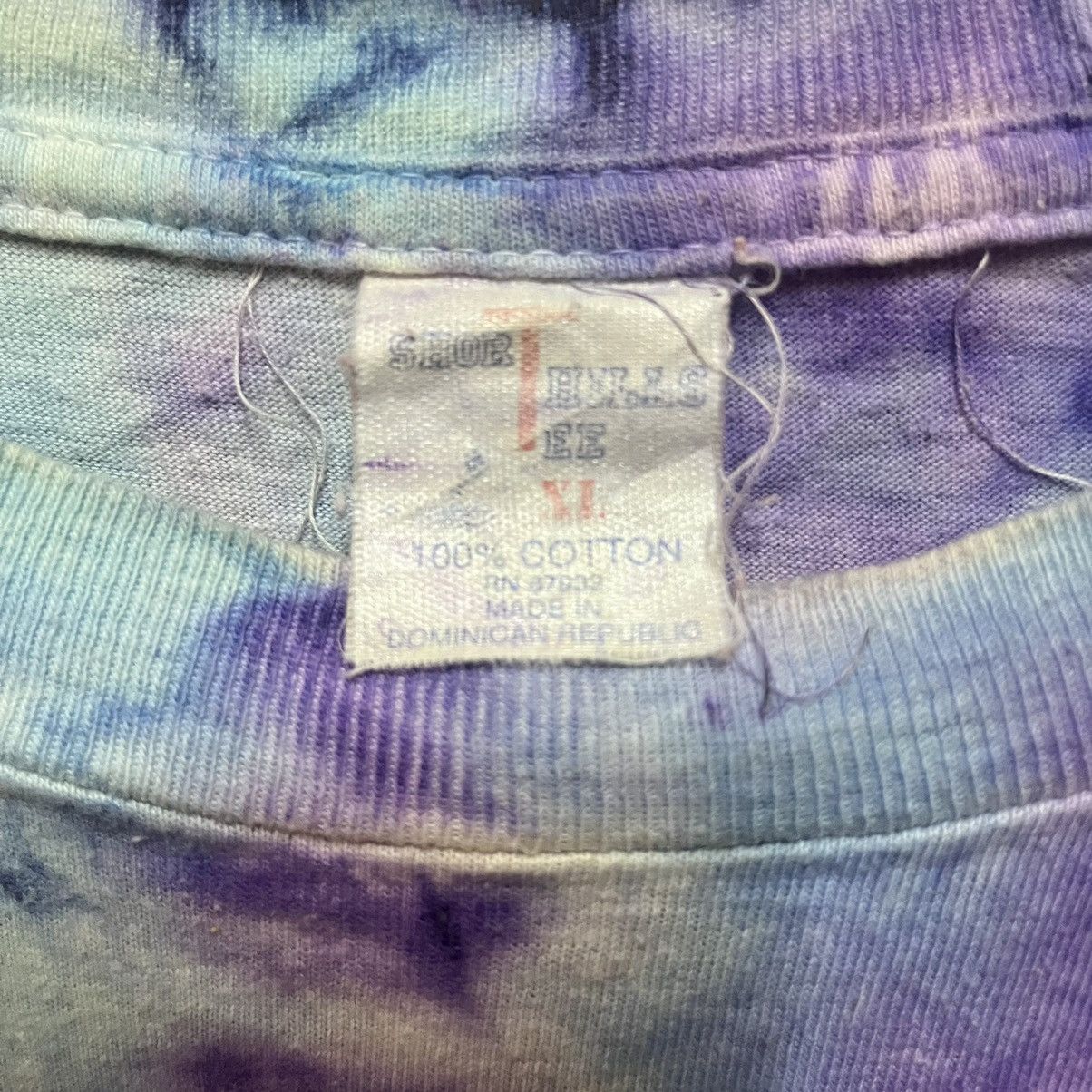 Band Tees Vintage 1994 Pink Floyd The Division Bell Tie Dye T Shirt Size US L / EU 52-54 / 3 - 17 Thumbnail