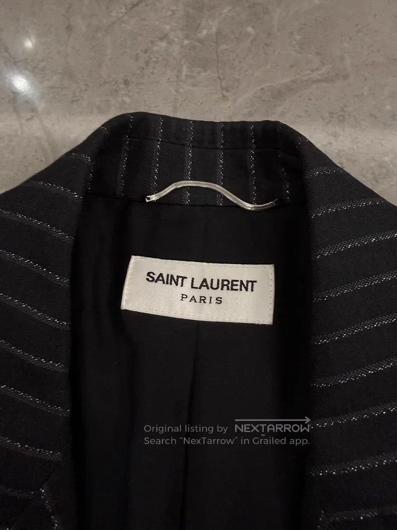 Saint Laurent Paris Saint Laurent Paris Silver Thread Embroidered Suit Size US S / EU 44-46 / 1 - 4 Thumbnail