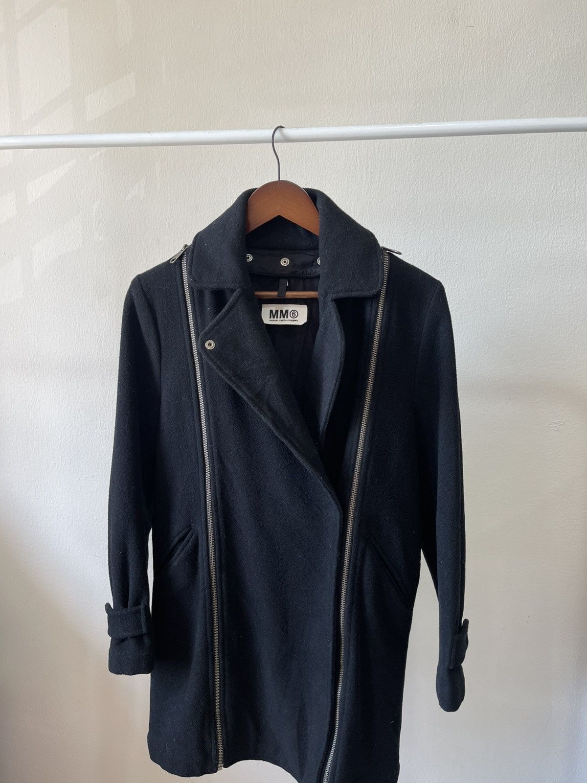 Maison Margiela A/W 2011 Maison Margiela MM6 Detachable Zipper Wool Jacket Size US S / EU 44-46 / 1 - 10 Thumbnail