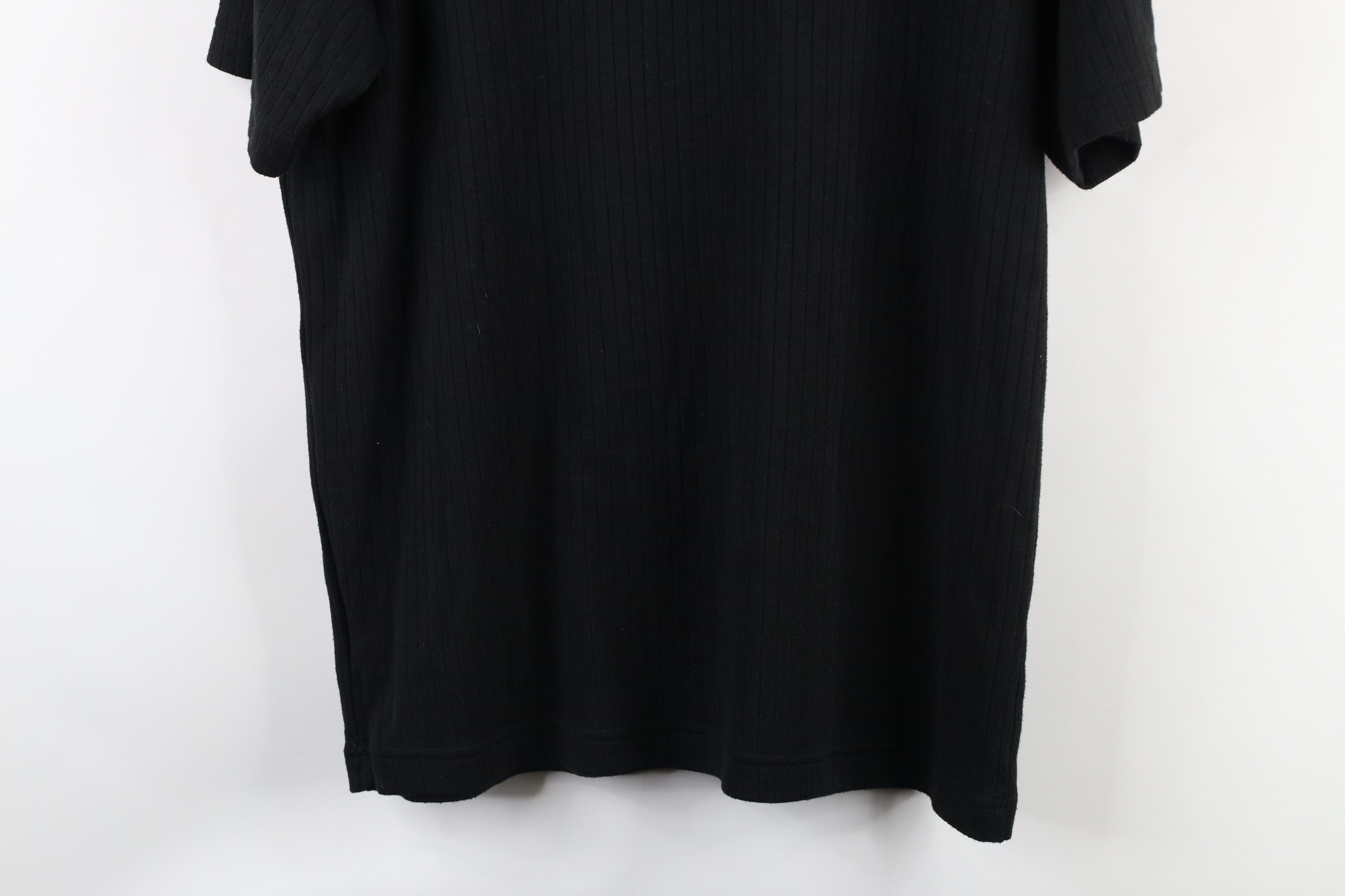 Vintage Vintage 90s Streetwear Ribbed Knit Short Sleeve T-Shirt Size US M / EU 48-50 / 2 - 7 Thumbnail
