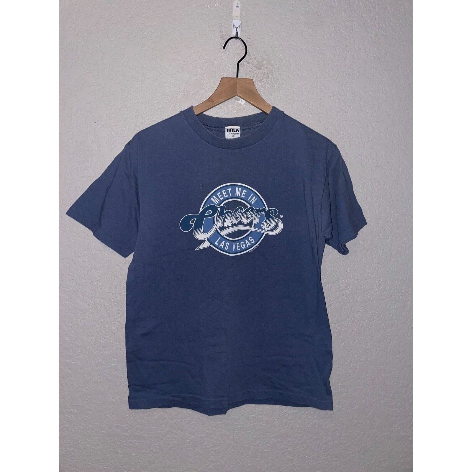 Vintage Vintage Cheers Shirt Las Vegas Meet Me HRLA Tv Show Tee 1996 Size US M / EU 48-50 / 2 - 1 Thumbnail