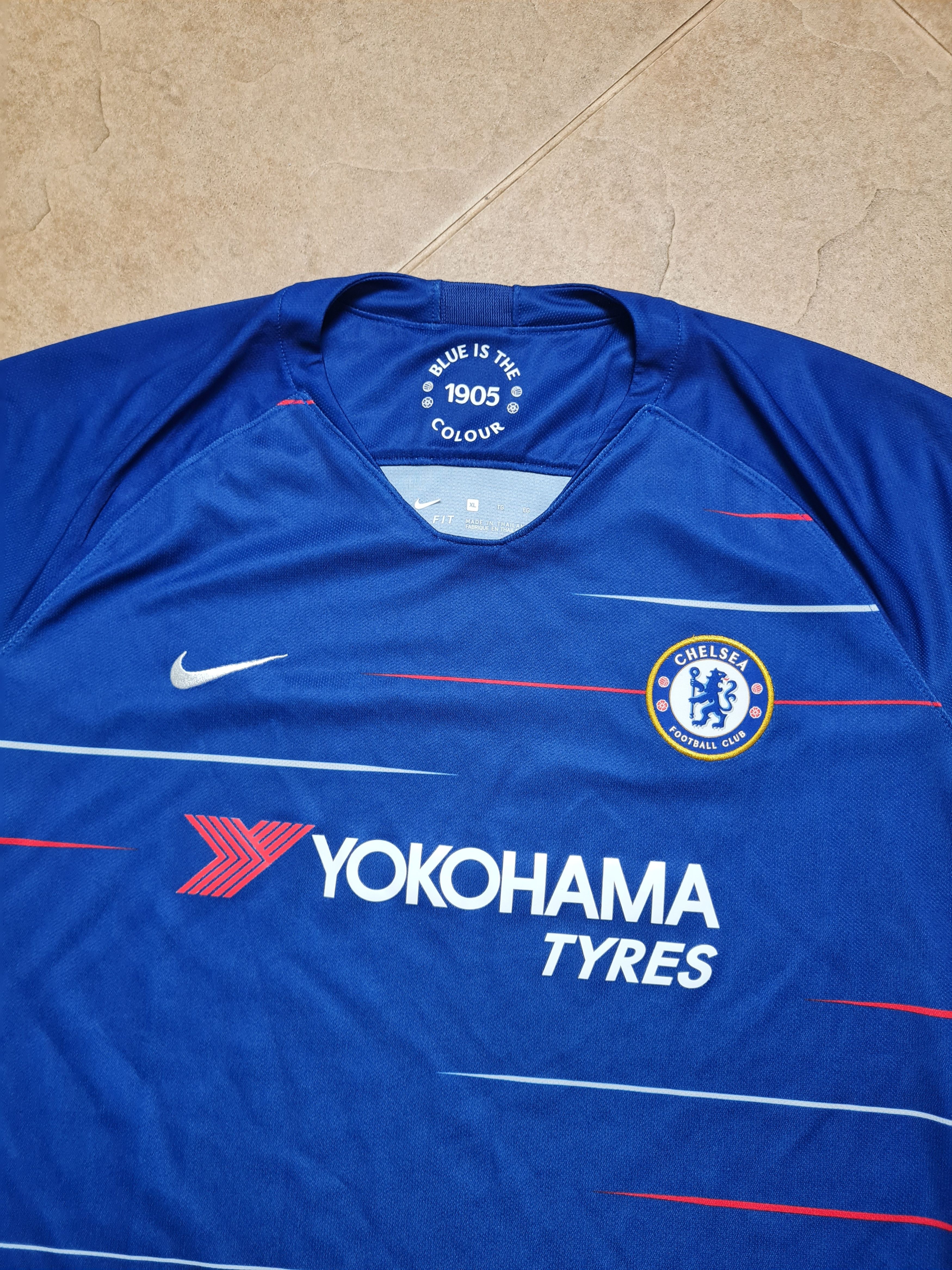 Nike Chelsea FC Home 2018-2019 Jersey Nike Soccer 919218-496 Size M / US 6-8 / IT 42-44 - 18 Thumbnail