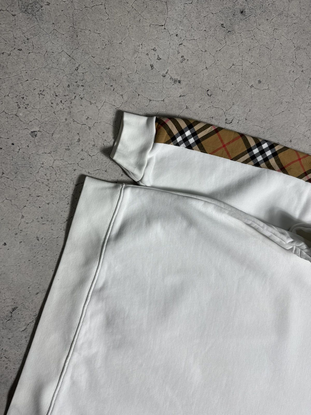 Burberry Burberry London Checkered White Sweatshirt Size S White Size US S / EU 44-46 / 1 - 2 Thumbnail