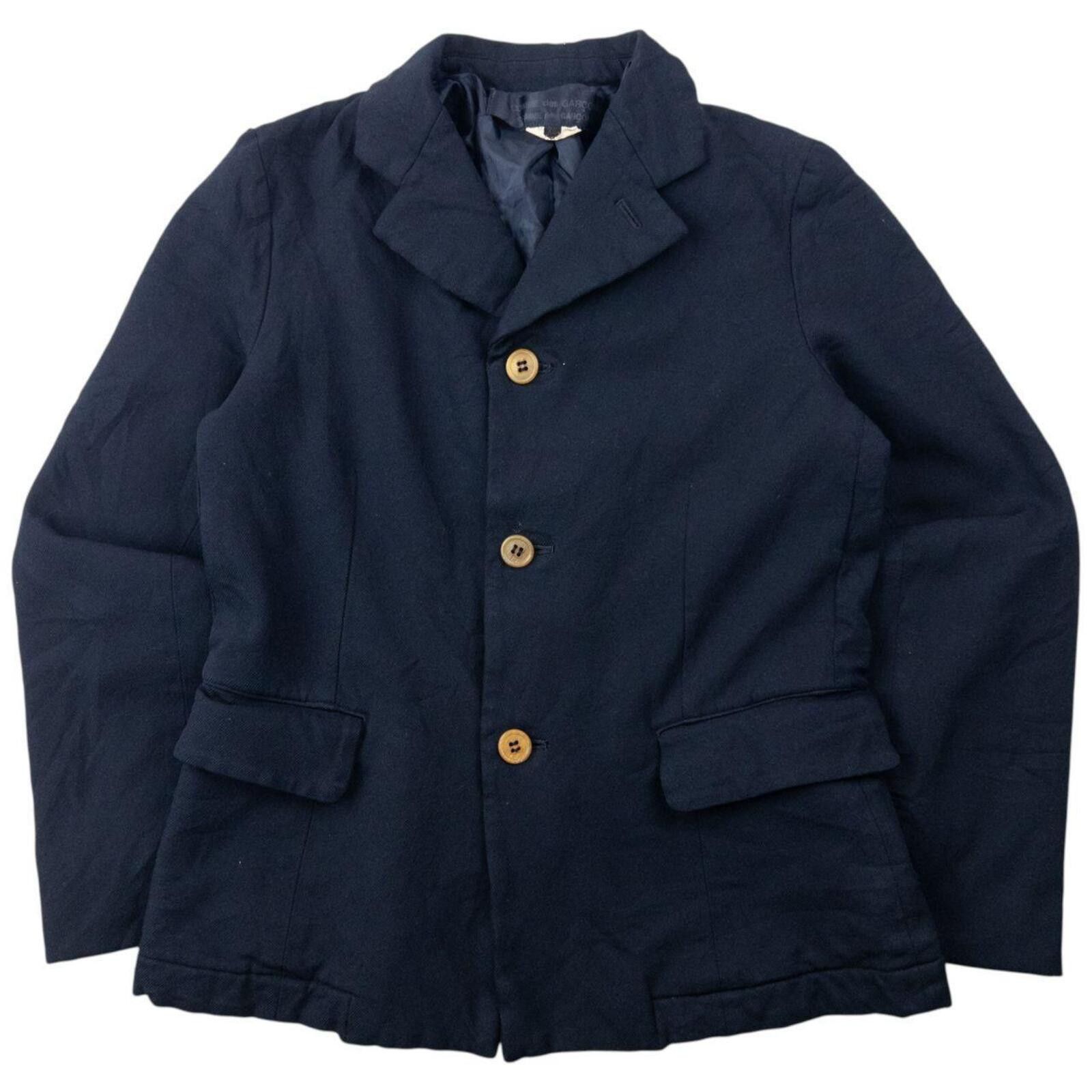 Comme des Garcons Vintage 2000s Comme Des Garçons Cropped Blazer Jacket Size S Size S / US 4 / IT 40 - 1 Thumbnail