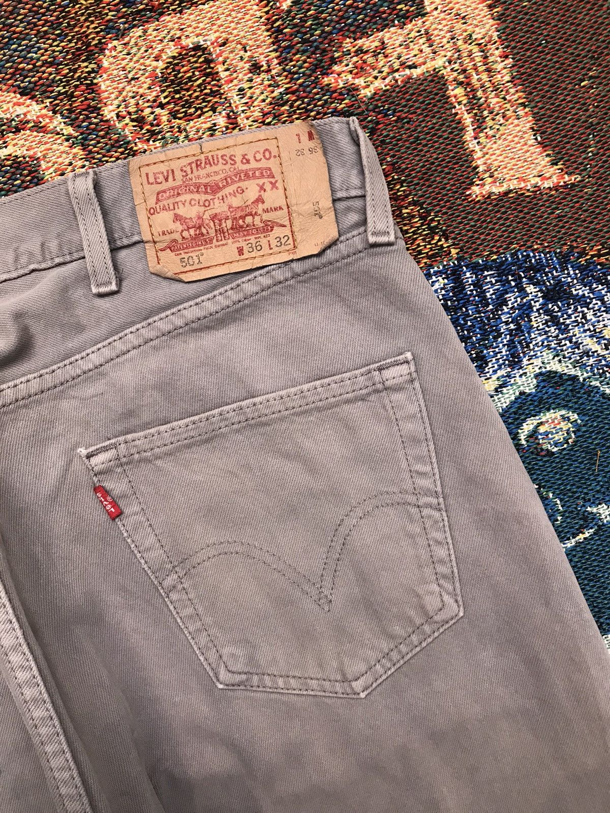 Levi's Vintage Levi’s 501 denim Size US 38 / EU 54 - 19 Thumbnail