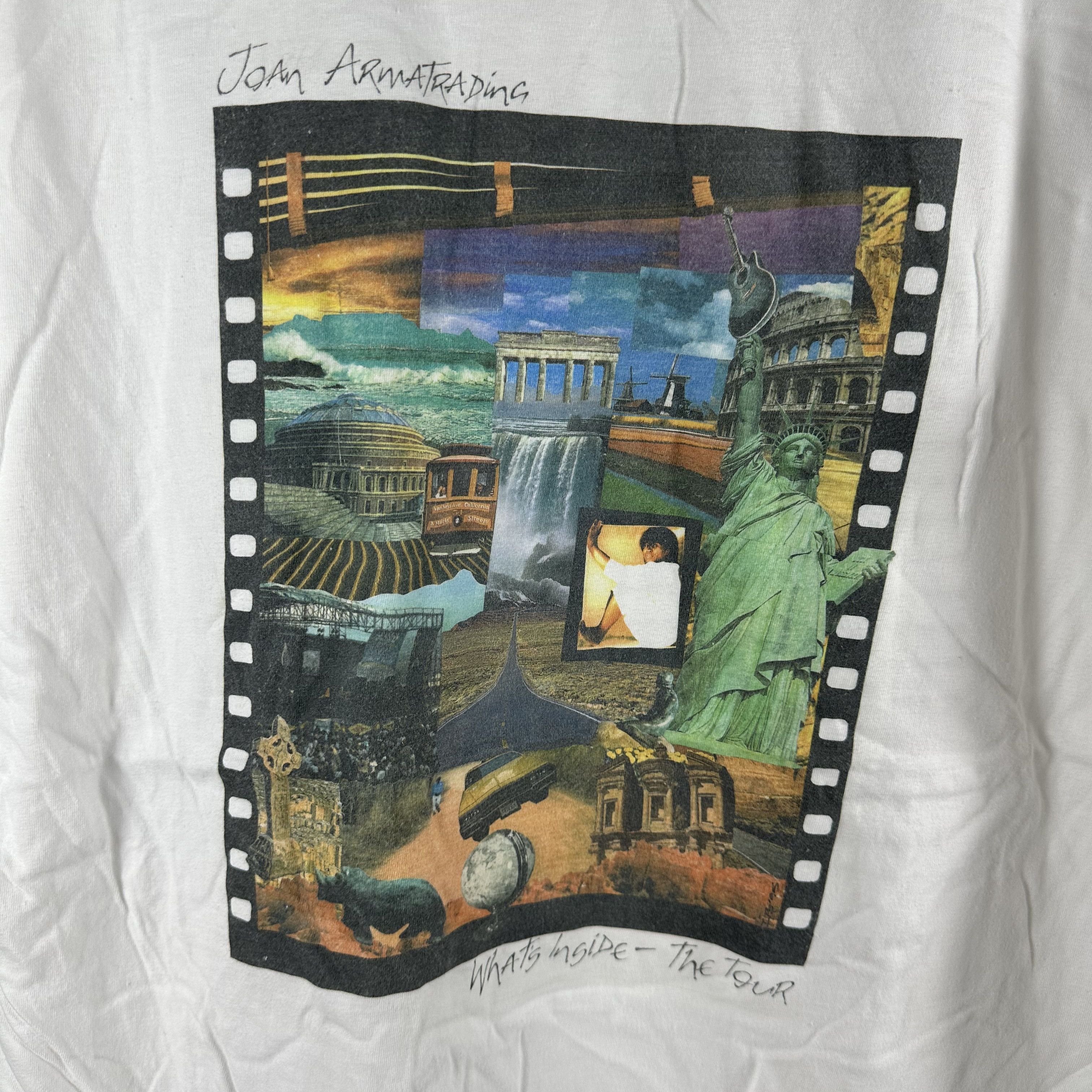 Vintage Vintage 1995 Joan Armatrading What's Inside Tour T-Shirt Size US XL / EU 56 / 4 - 2 Thumbnail