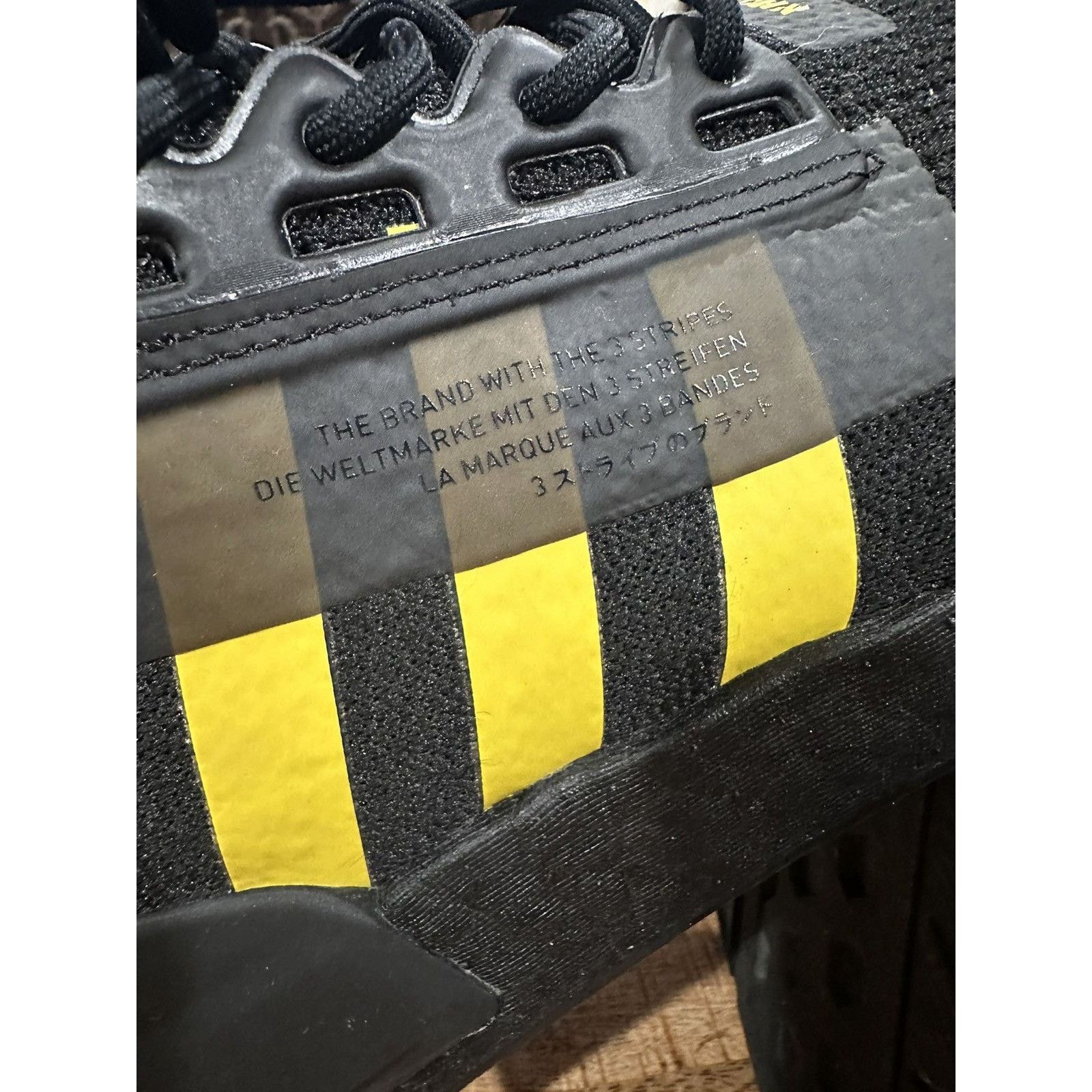Adidas Adidas NMD R1 V2 Core Black Solar Gold Sz. 10.5 Size US 10.5 / EU 43-44 - 13 Thumbnail