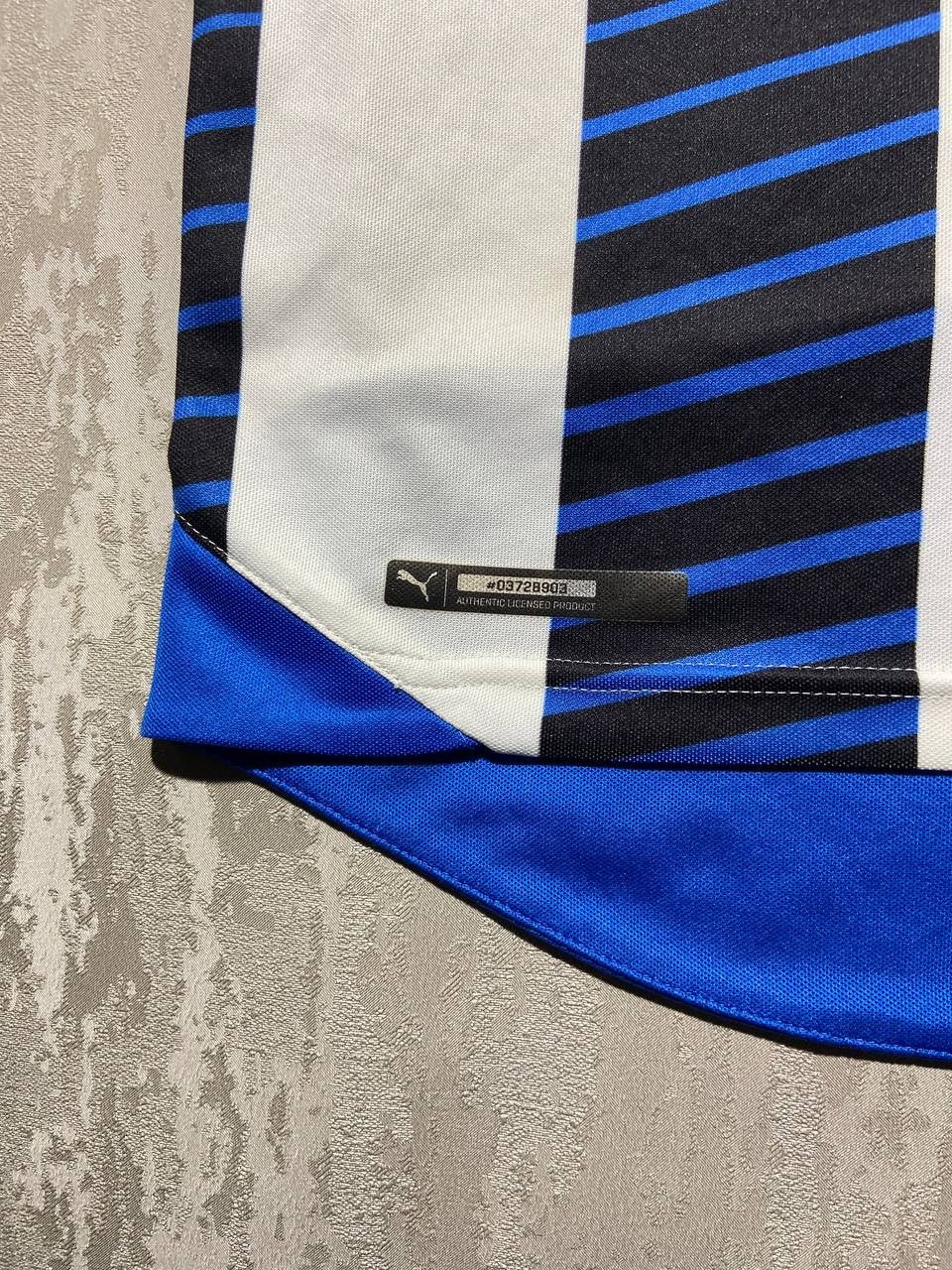 Puma Newcastle United FC 2015 Home Football Shirt Soccer Jersey Size US M / EU 48-50 / 2 - 7 Thumbnail