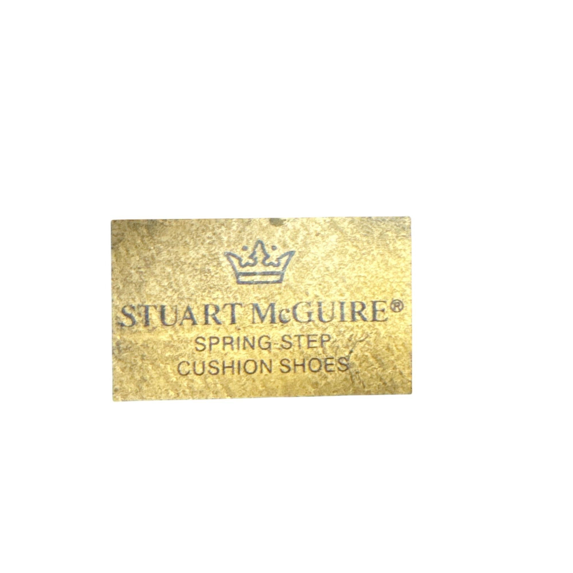 Designer Stuart McGuire Mens Brown Leather Dress Shoes 10EE SKU 6964 Size US 10 / EU 43 - 11 Thumbnail