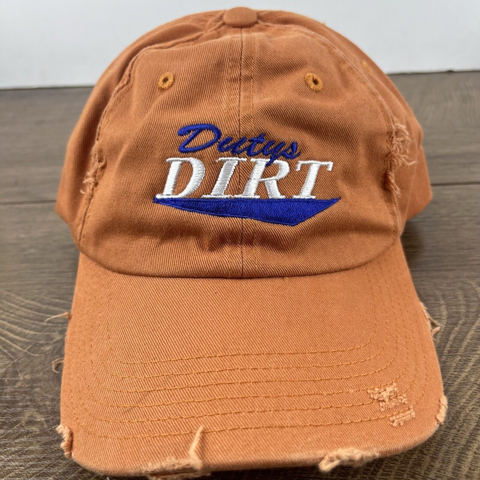 Other Dustys Dirt Hat Dusty Adjustable Hat Orange Adjustable Hat A Size ONE SIZE - 5 Thumbnail